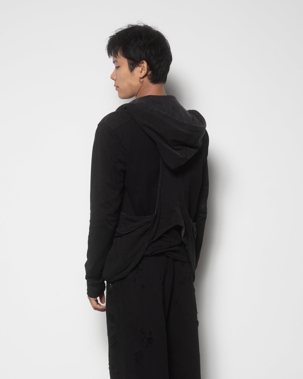 Nomad Vest in Washed Black