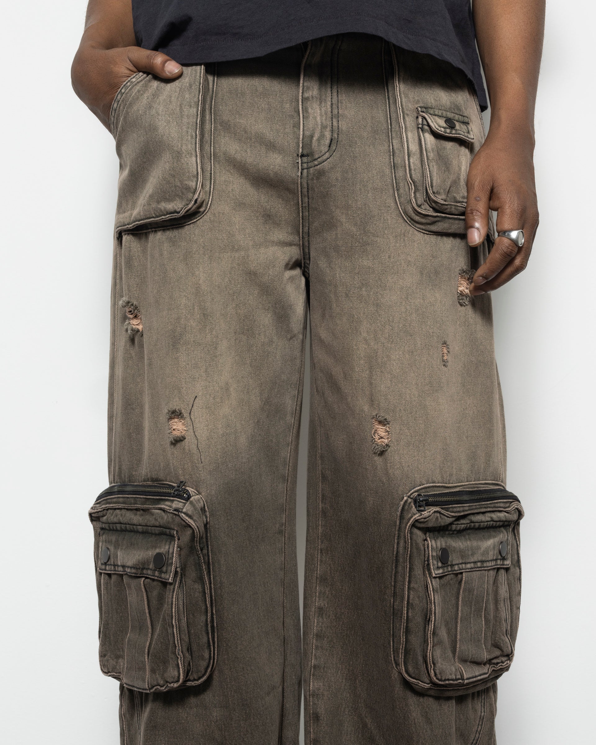 Safari Cargo Pants in Gradient