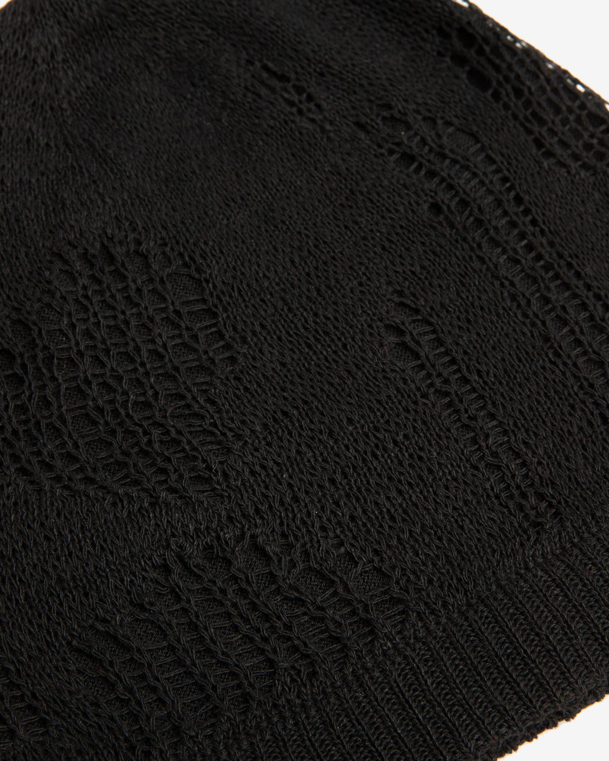 Spider Knit Beanie in Black