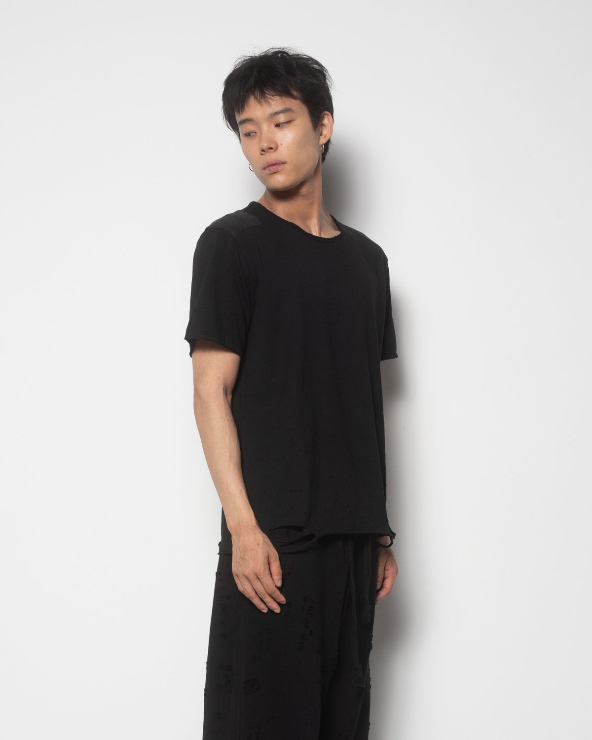 Void Tee in Black