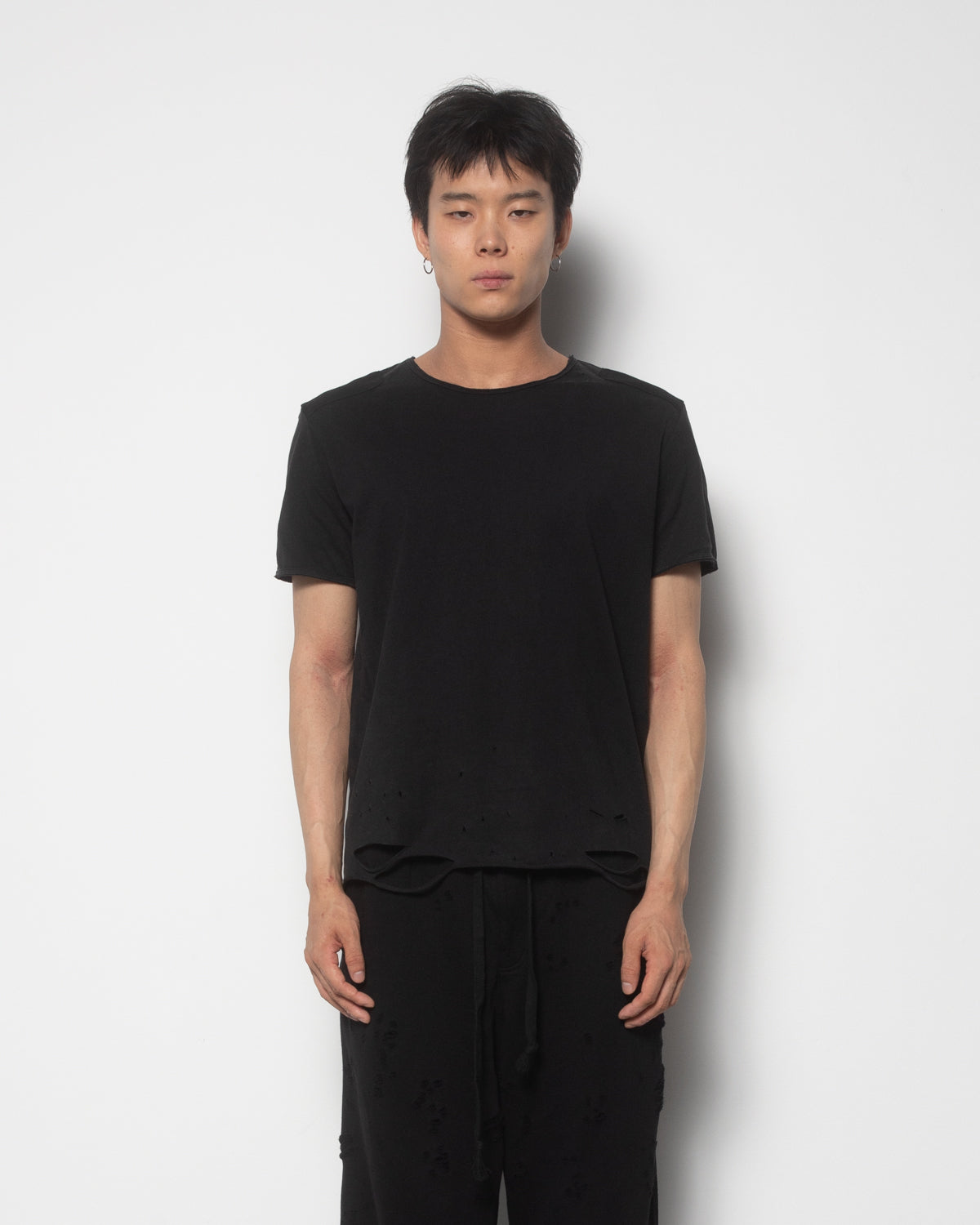 Void Tee in Faded Black