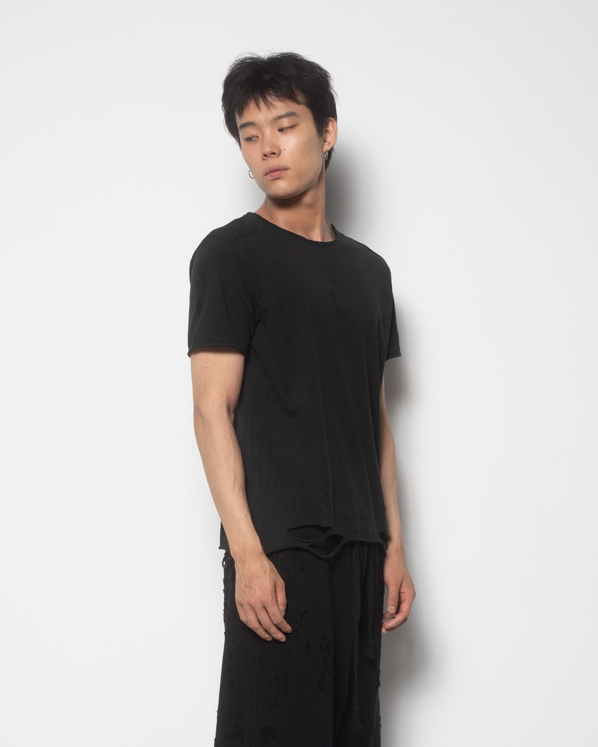 Void Tee in Faded Black