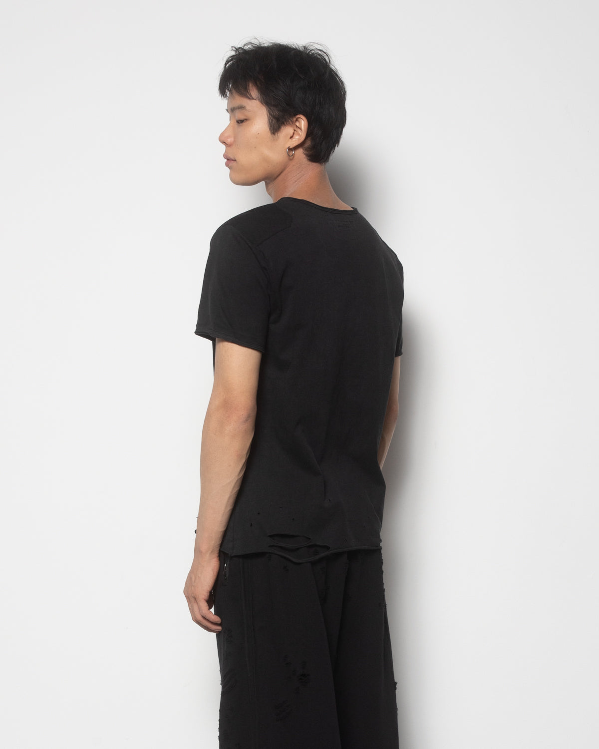 Void Tee in Faded Black