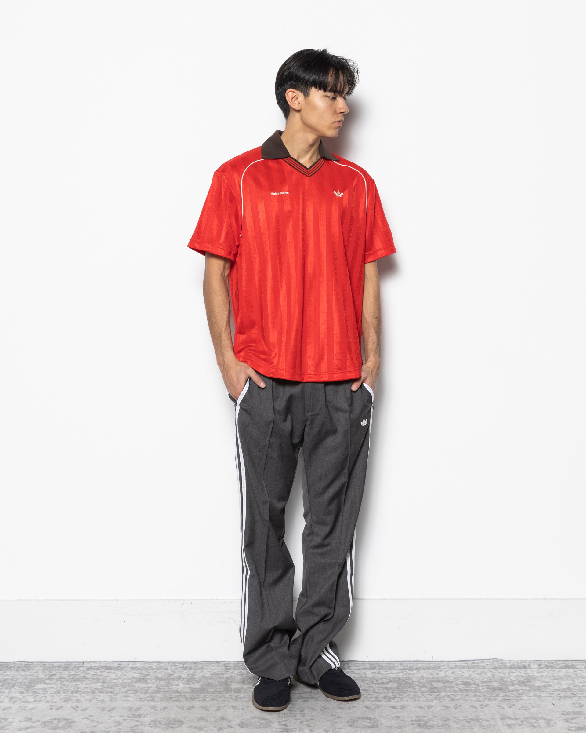 Wales Bonner Football Tee in Better Scarlet