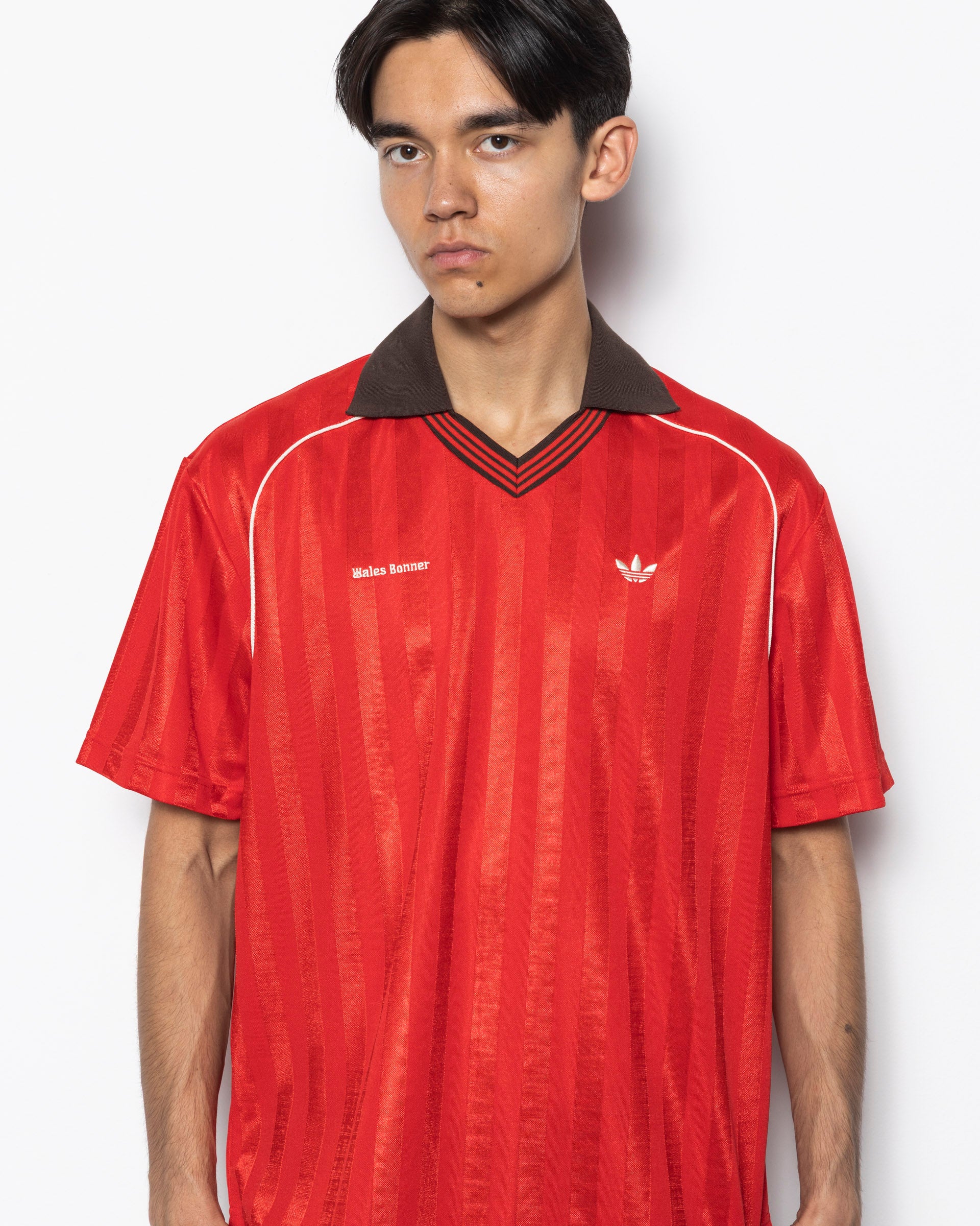 Wales Bonner Football Tee in Better Scarlet