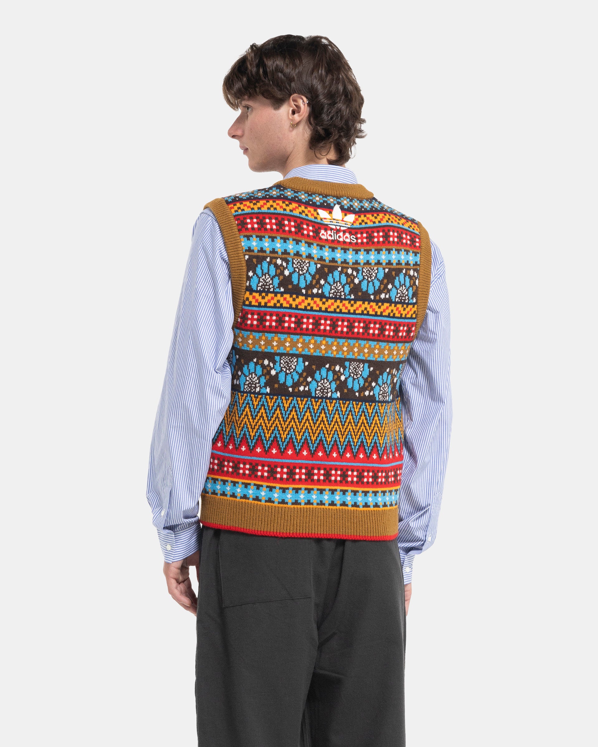 Wales Bonner x Adidas Knit Vest in Multicolor