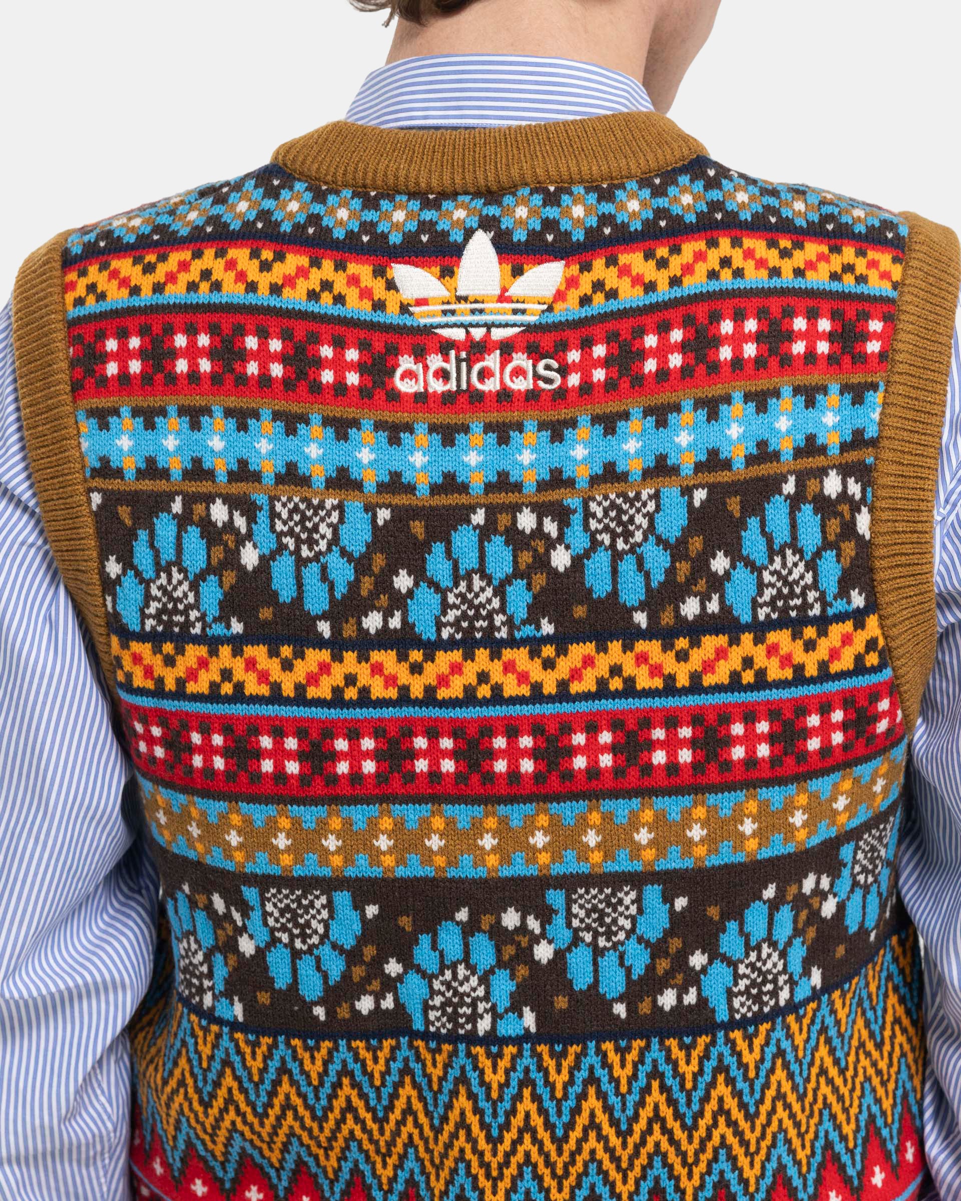 Wales Bonner x Adidas Knit Vest in Multicolor