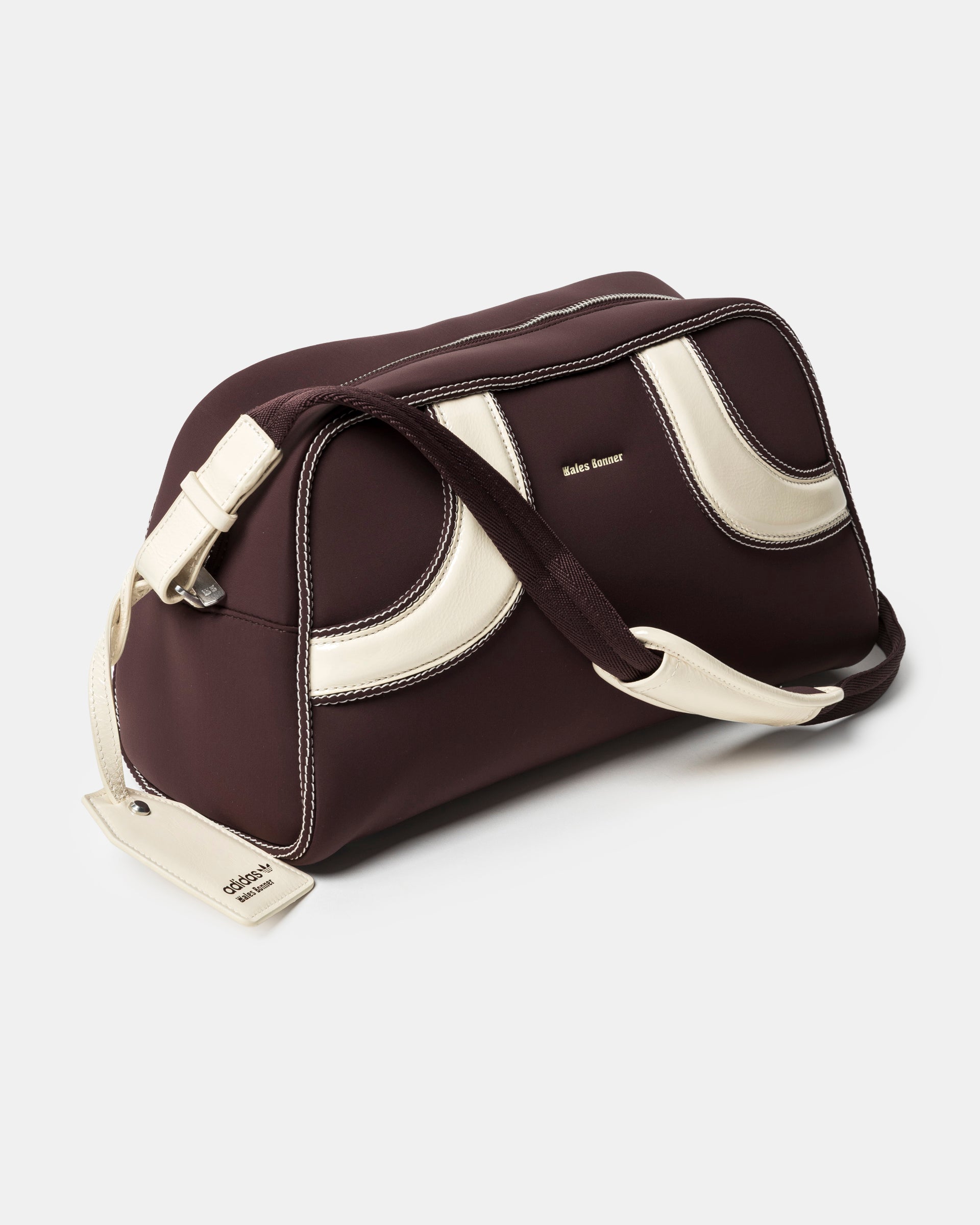 Wales Bonner Leather Bag in Night Red