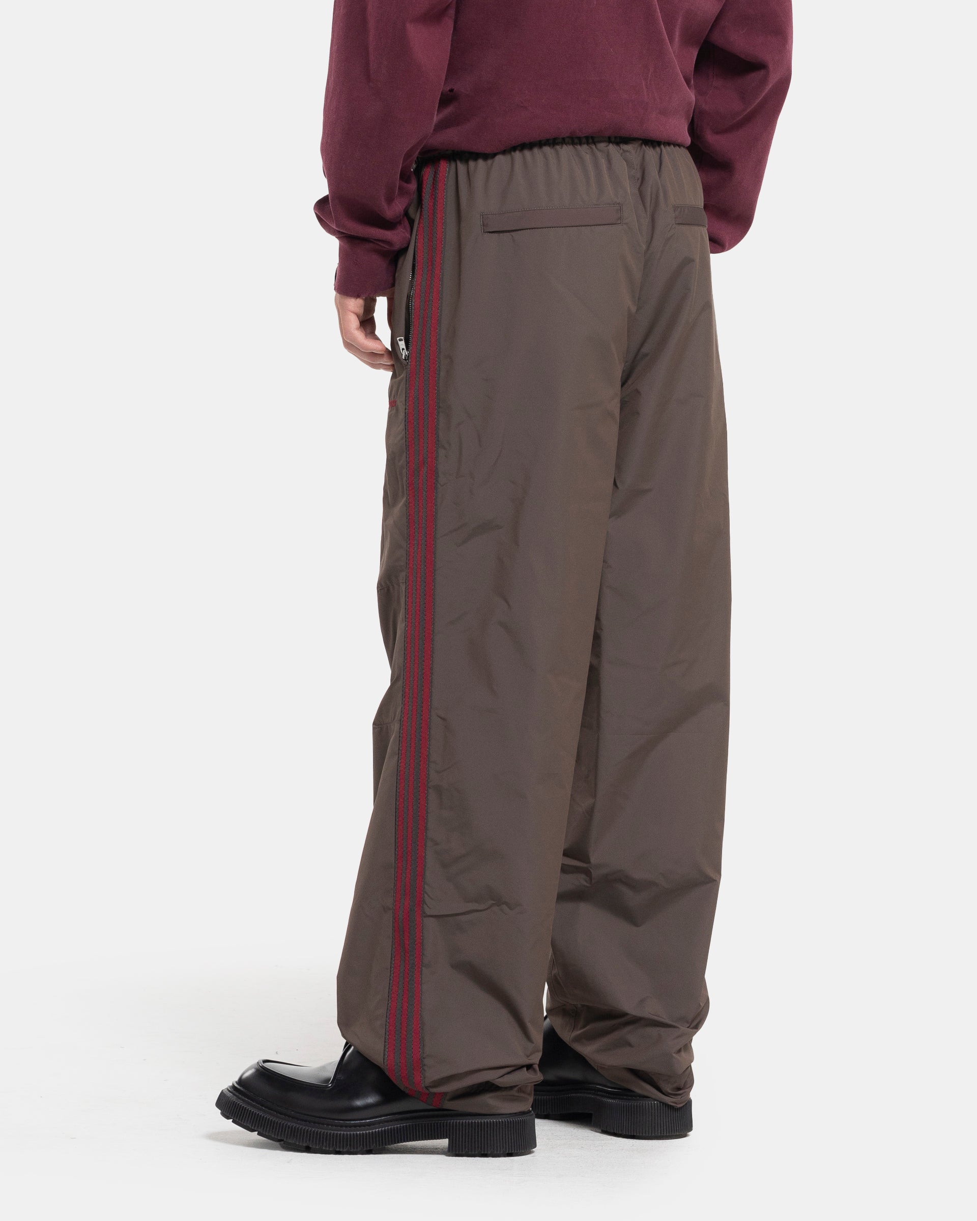 Wales Bonner x Adidas Nylon Trackpant in Night Brown