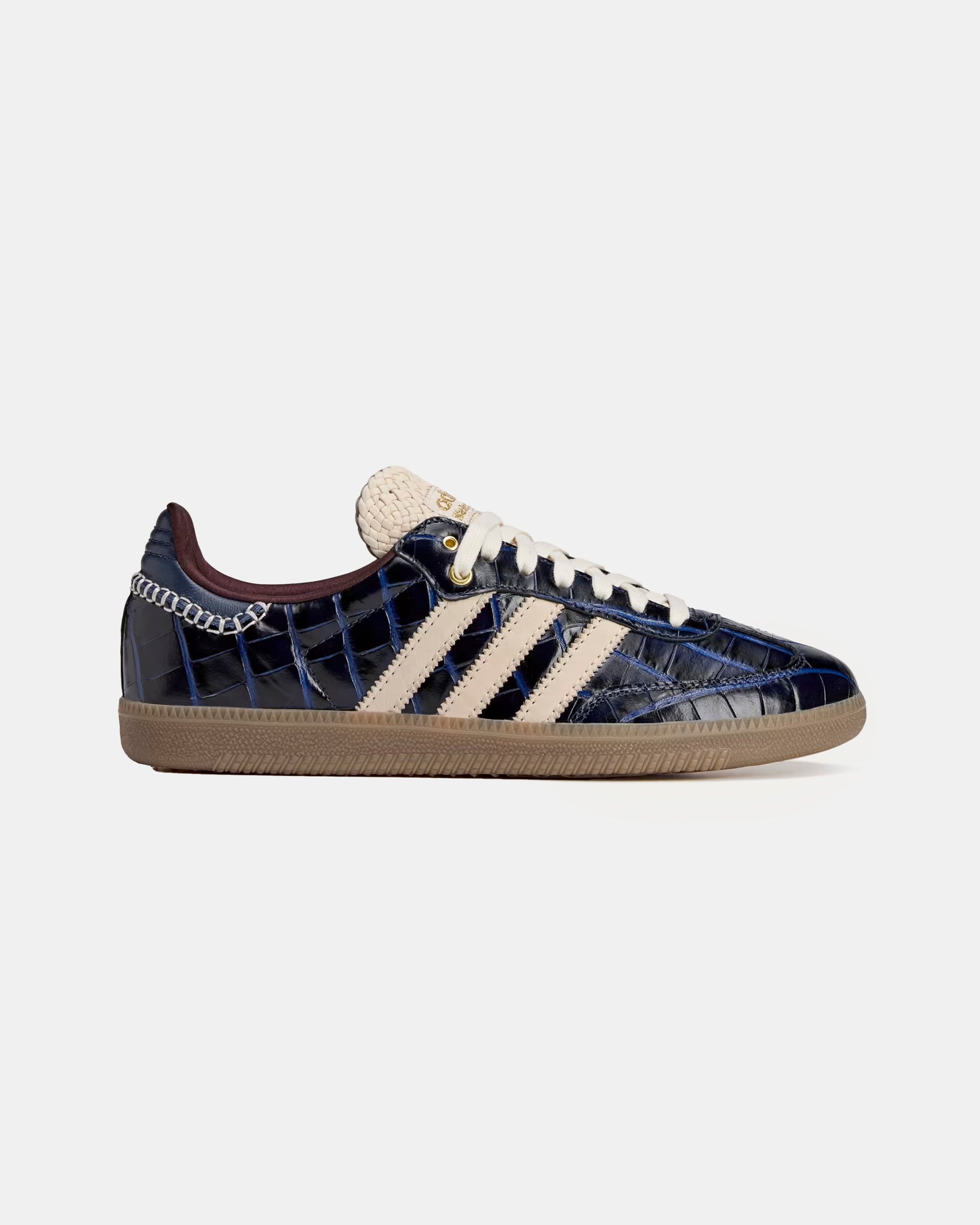 Wales Bonner x Adidas Samba in Collegiate navy