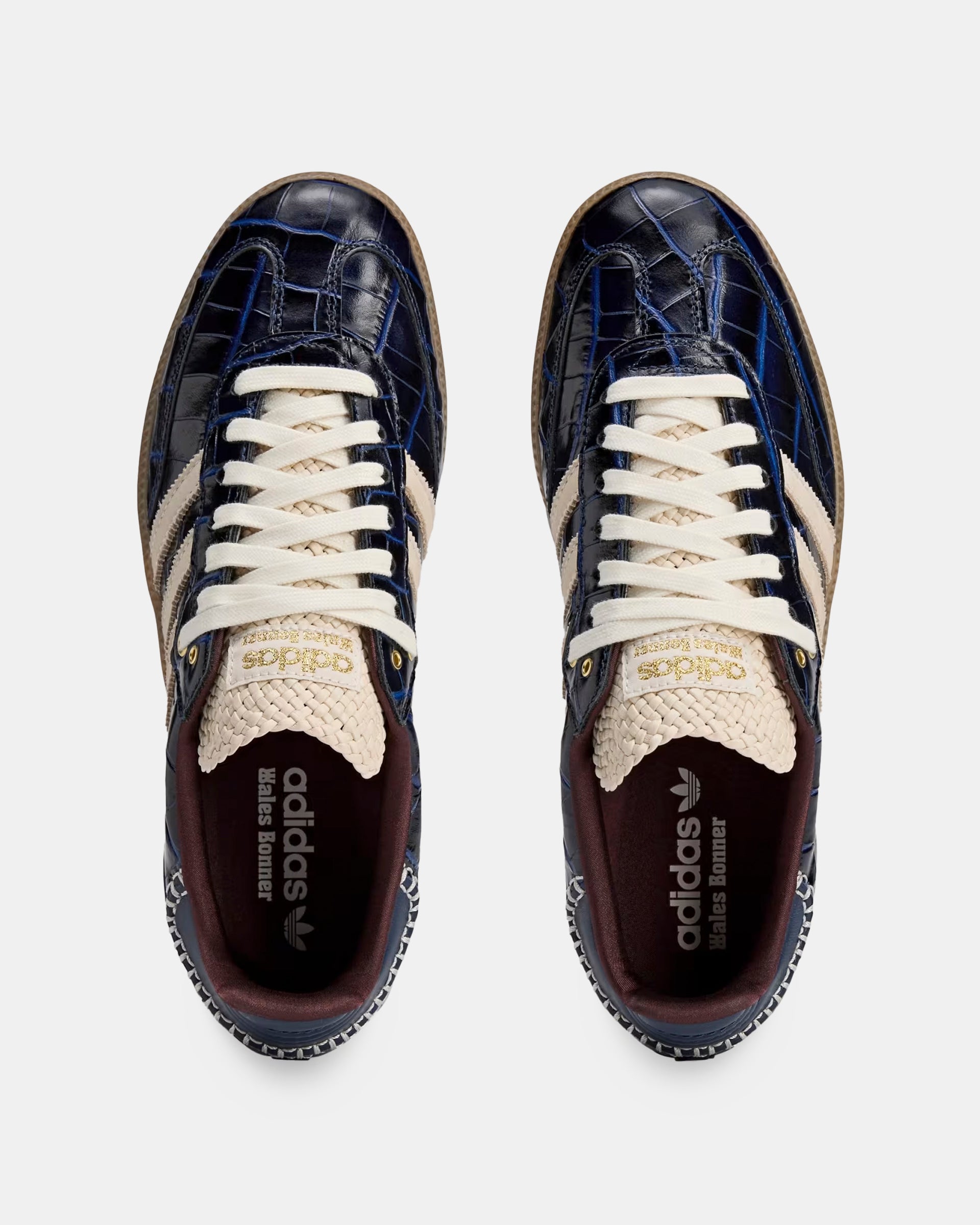 Wales Bonner x Adidas Samba in Collegiate navy