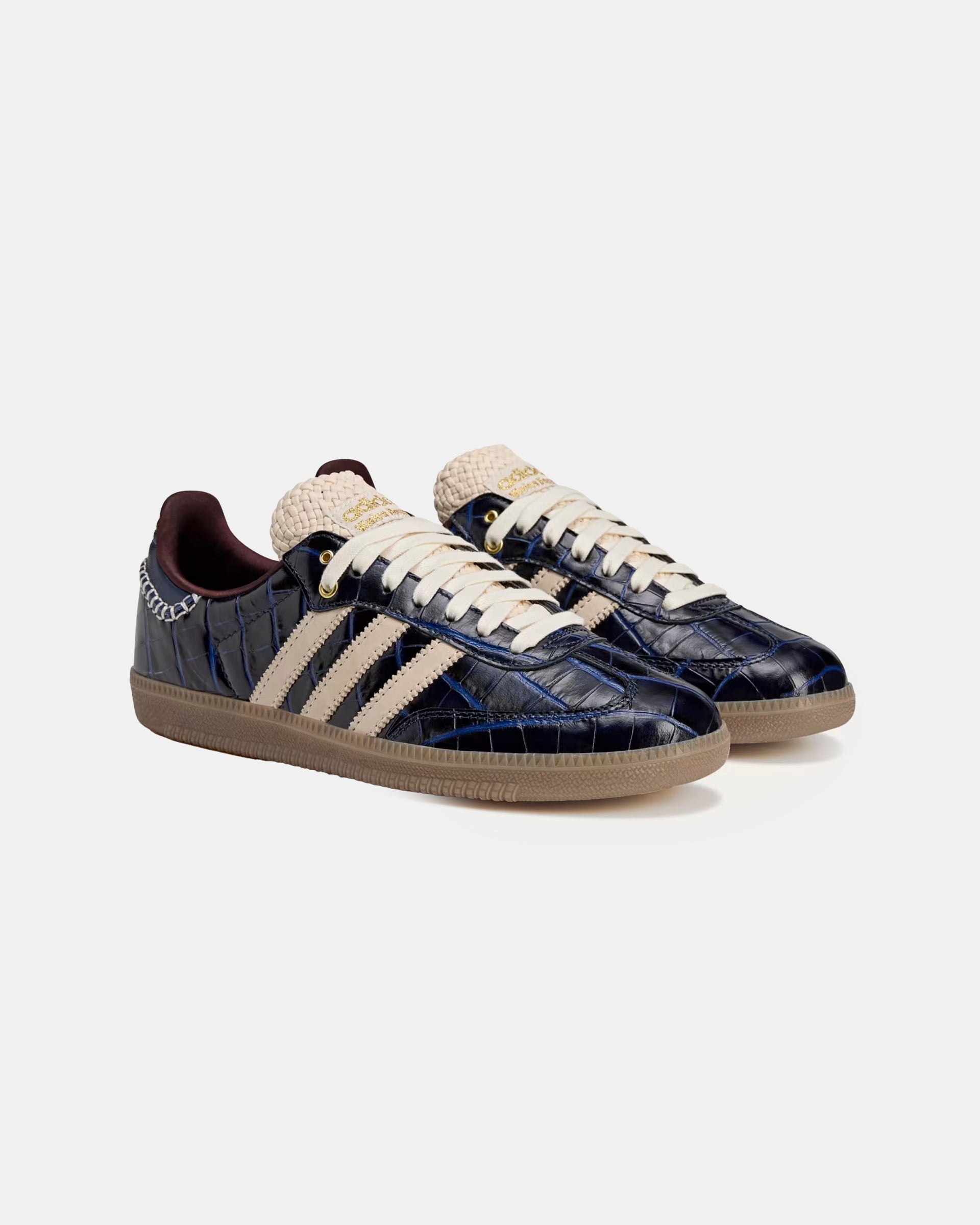 Wales Bonner x Adidas Samba in Collegiate navy