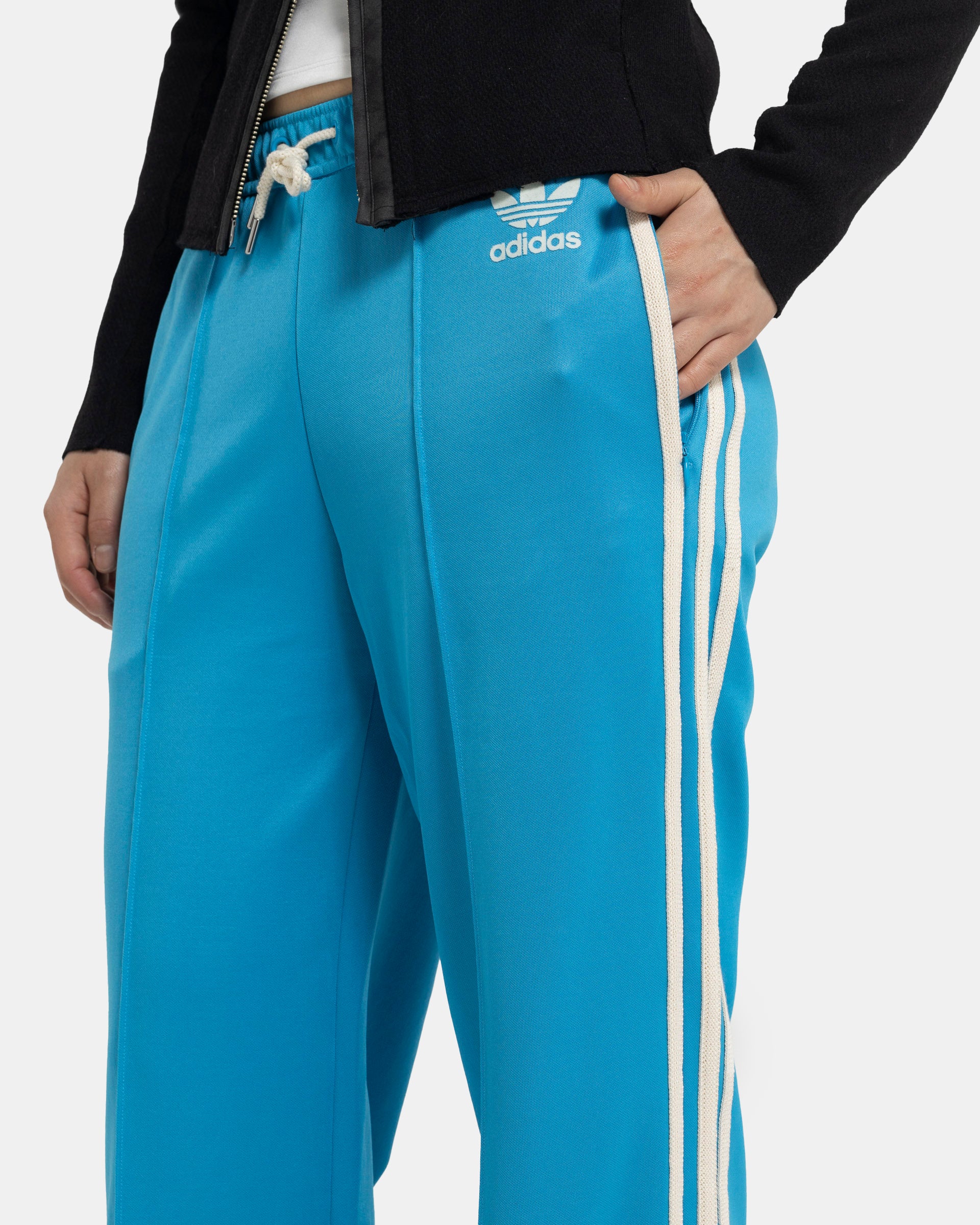 Wales Bonner x Adidas Track Pant in Shock Cyan