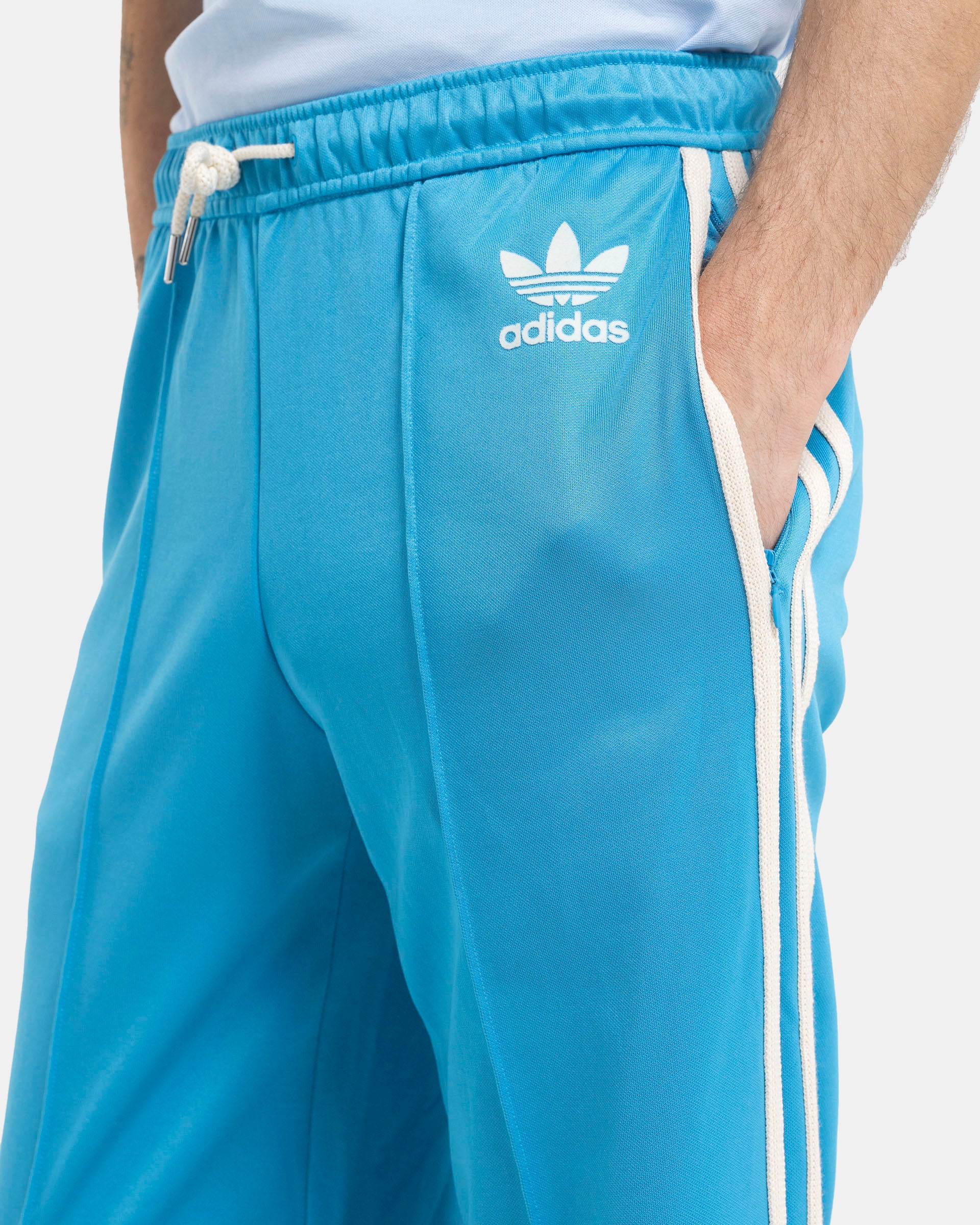 Wales Bonner x Adidas Track Pant in Shock Cyan