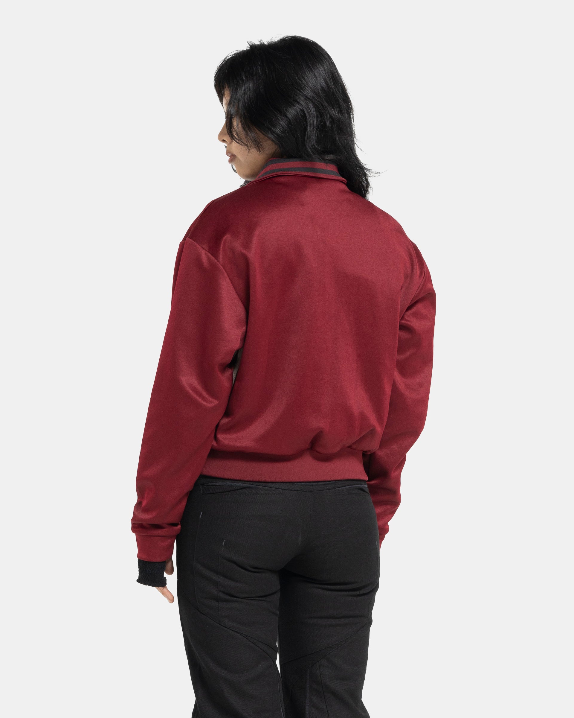 Wales Bonner x Adidas Track Top in Collegiate Burgandy