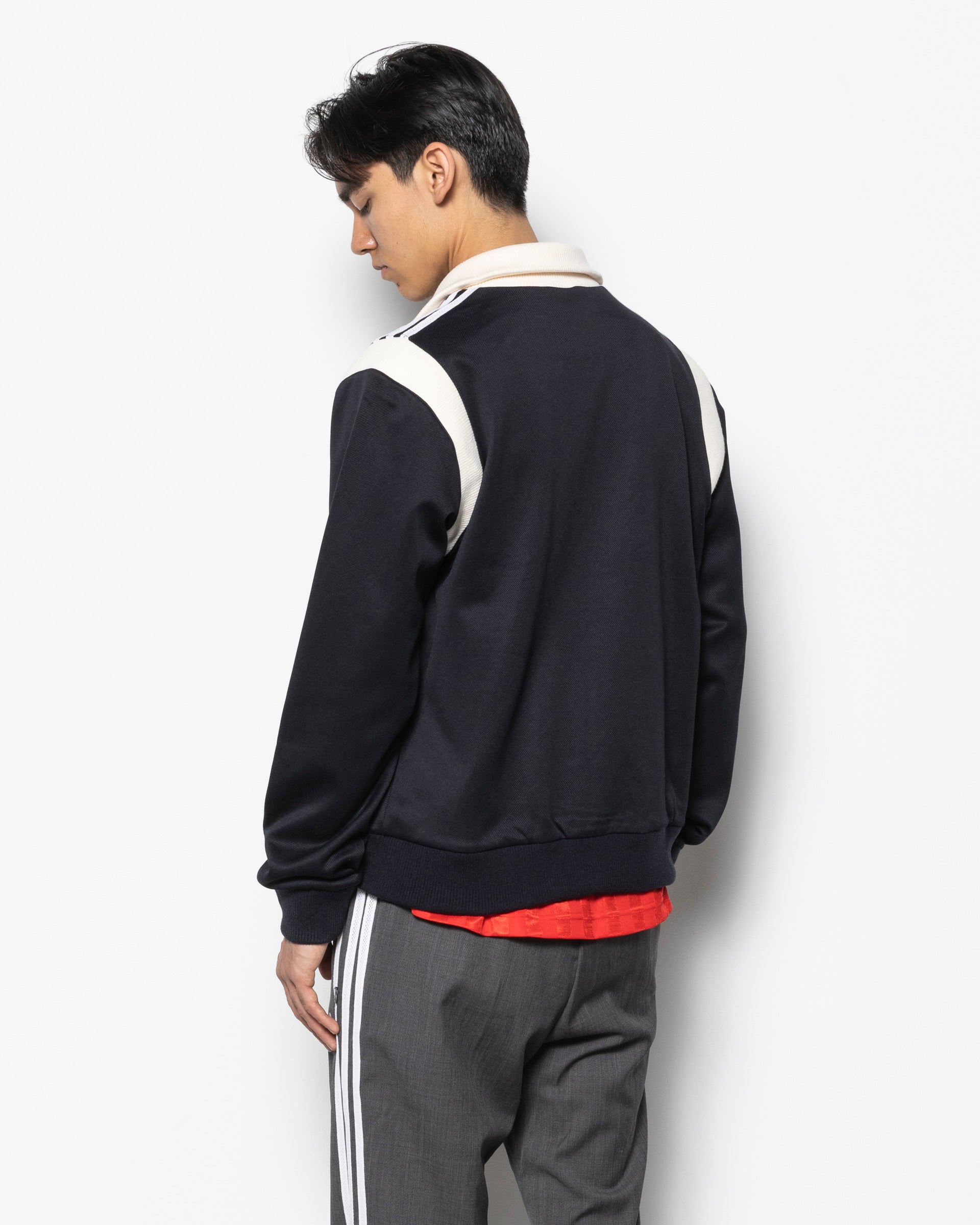 Wales Bonner Twill Track Top in Night Navy