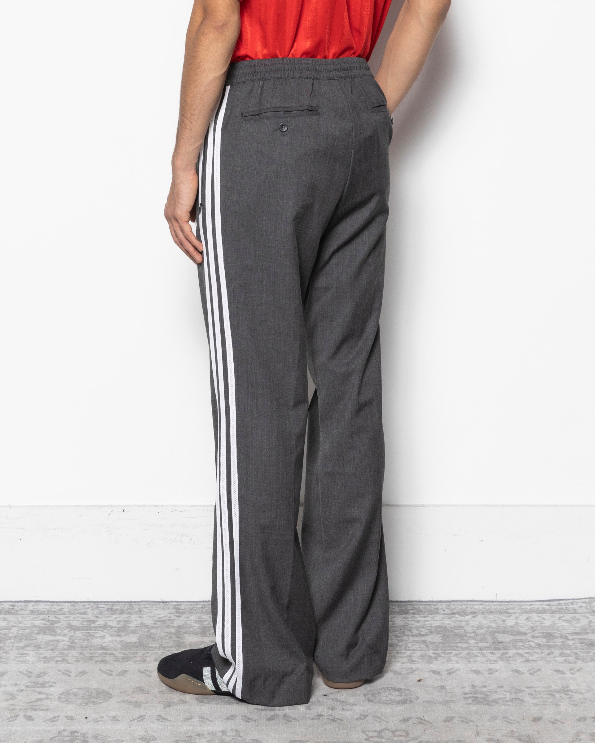 Wales Bonner Wool Pants in Dark Grey Heather