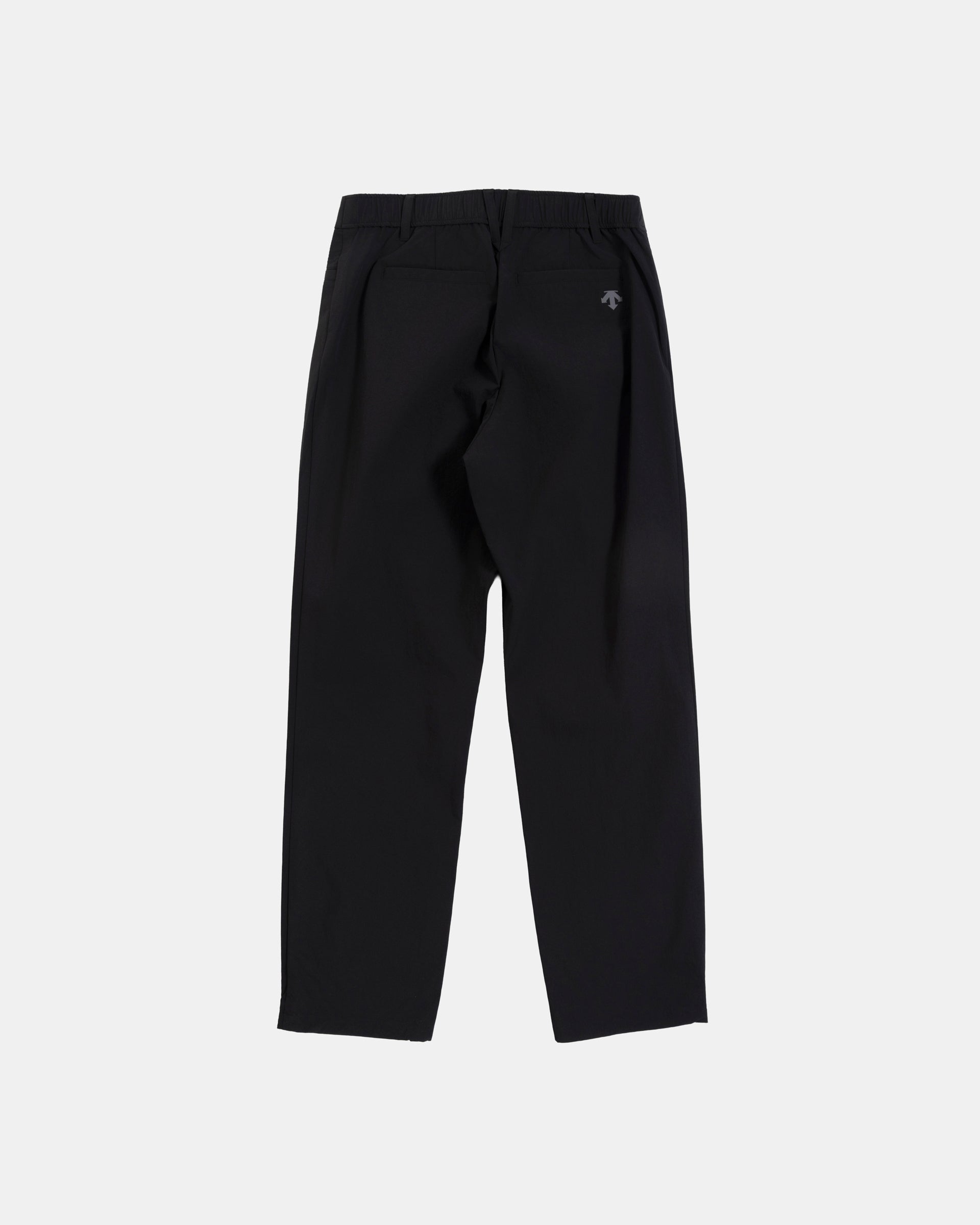 Water-Repellent Front Tuck Joggers in Black