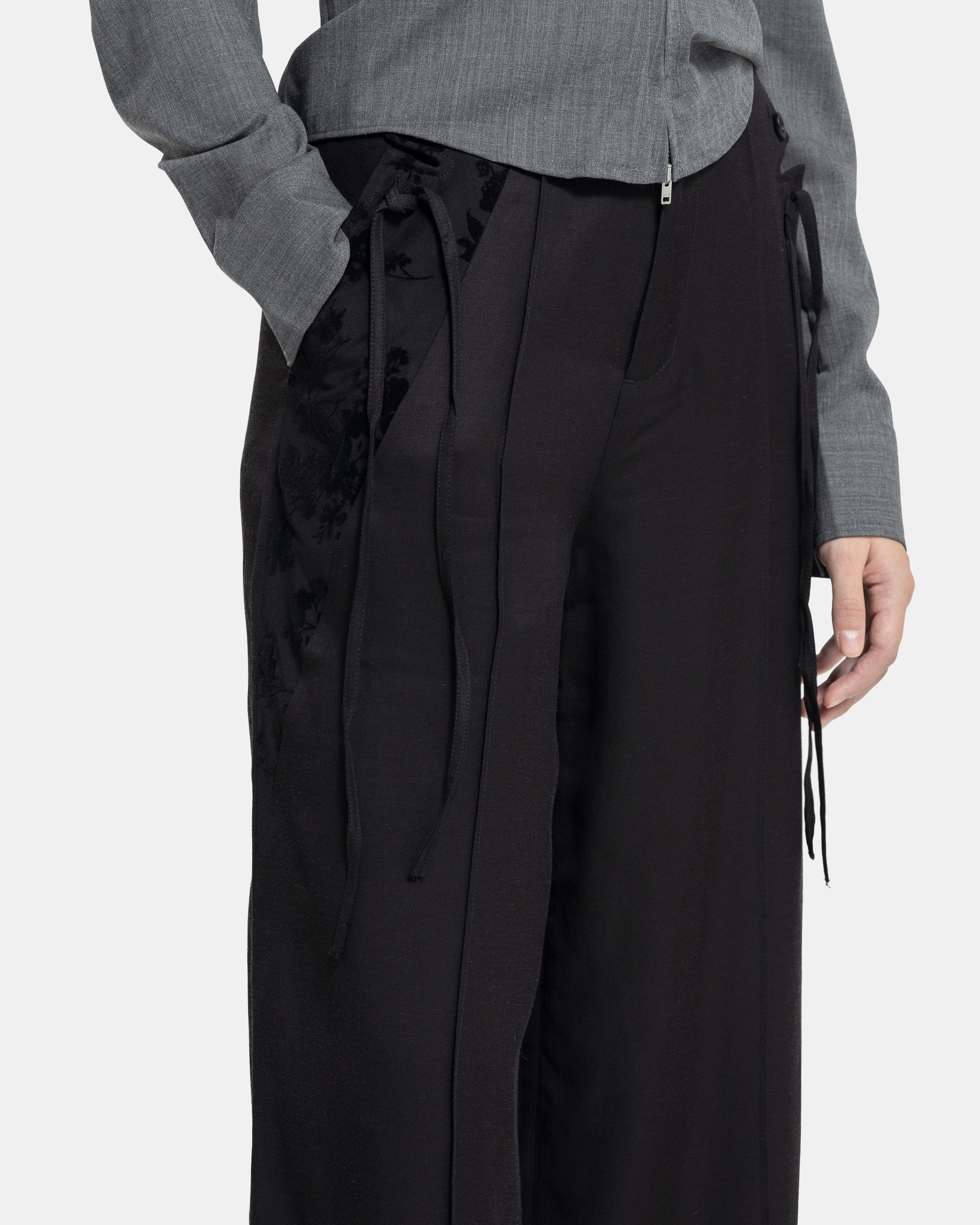 Wide Pants in Black