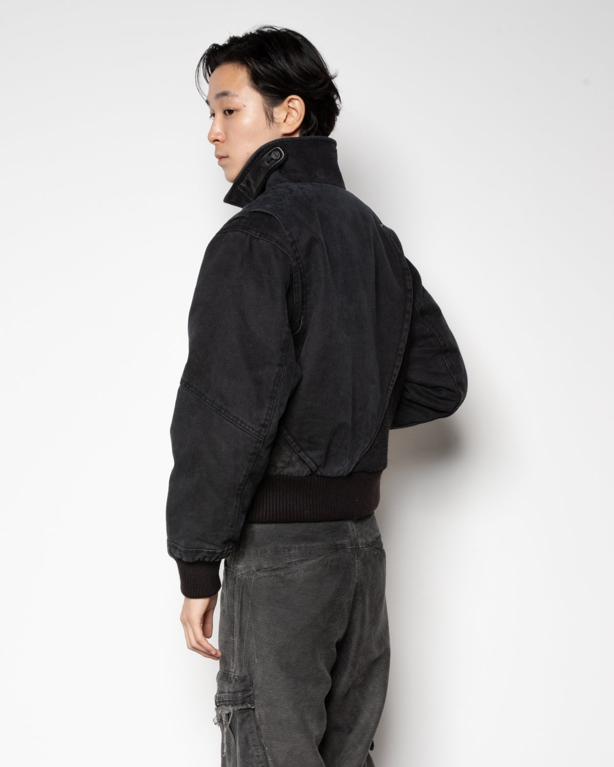 EP.10 01 Jacket in Washed Black