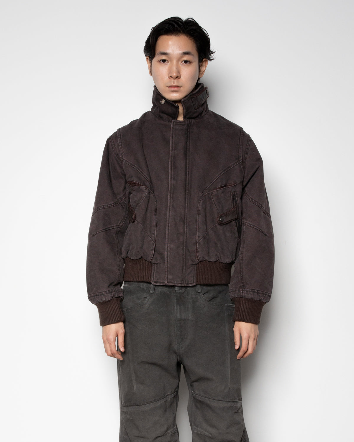EP.10 01 Jacket in Washed Brown