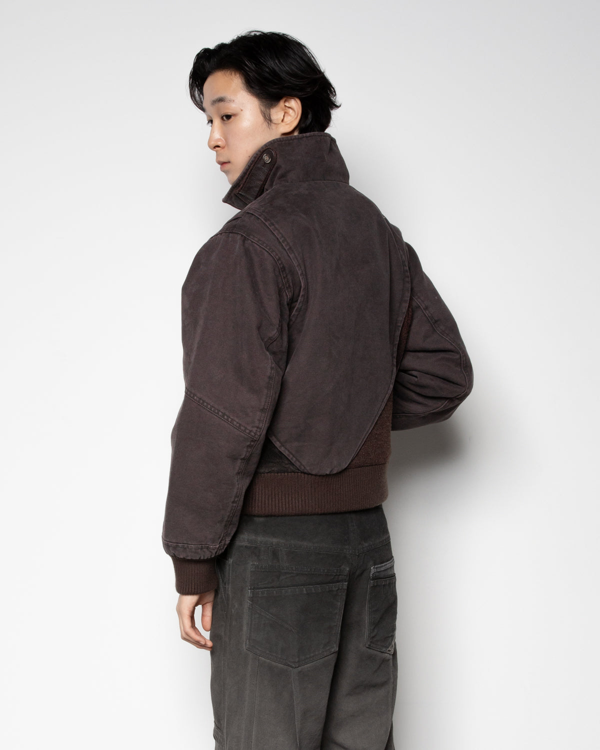 EP.10 01 Jacket in Washed Brown