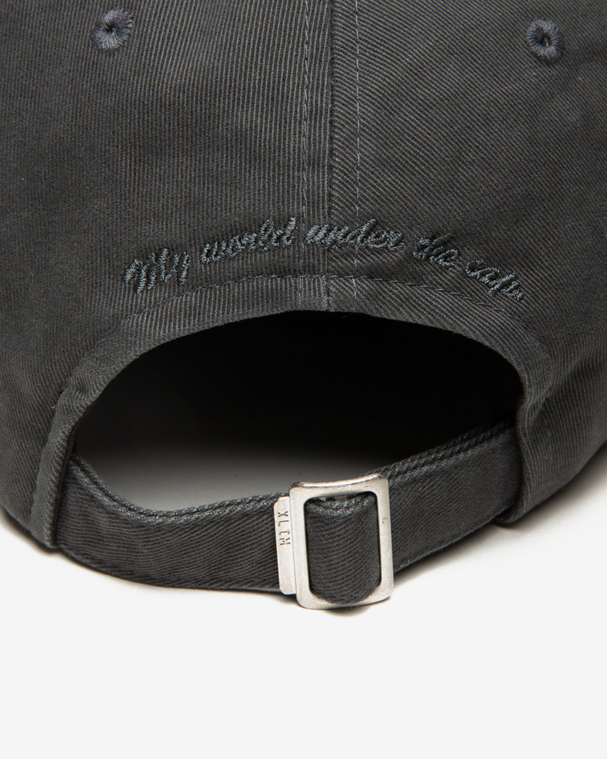 EP.8 01 Cap in Charcoal Grey