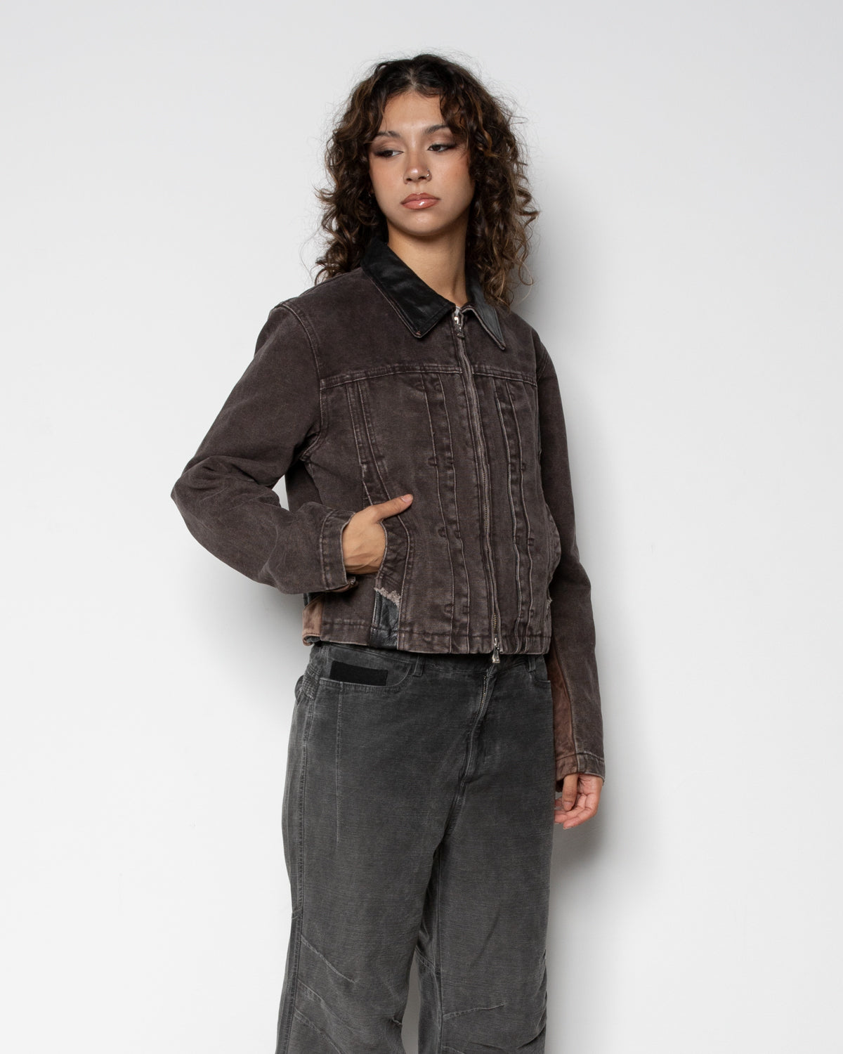 EP.8 Women 01 Jacket in Brown