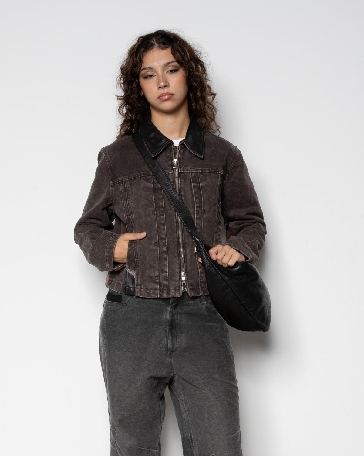 EP.8 Women 01 Jacket in Brown