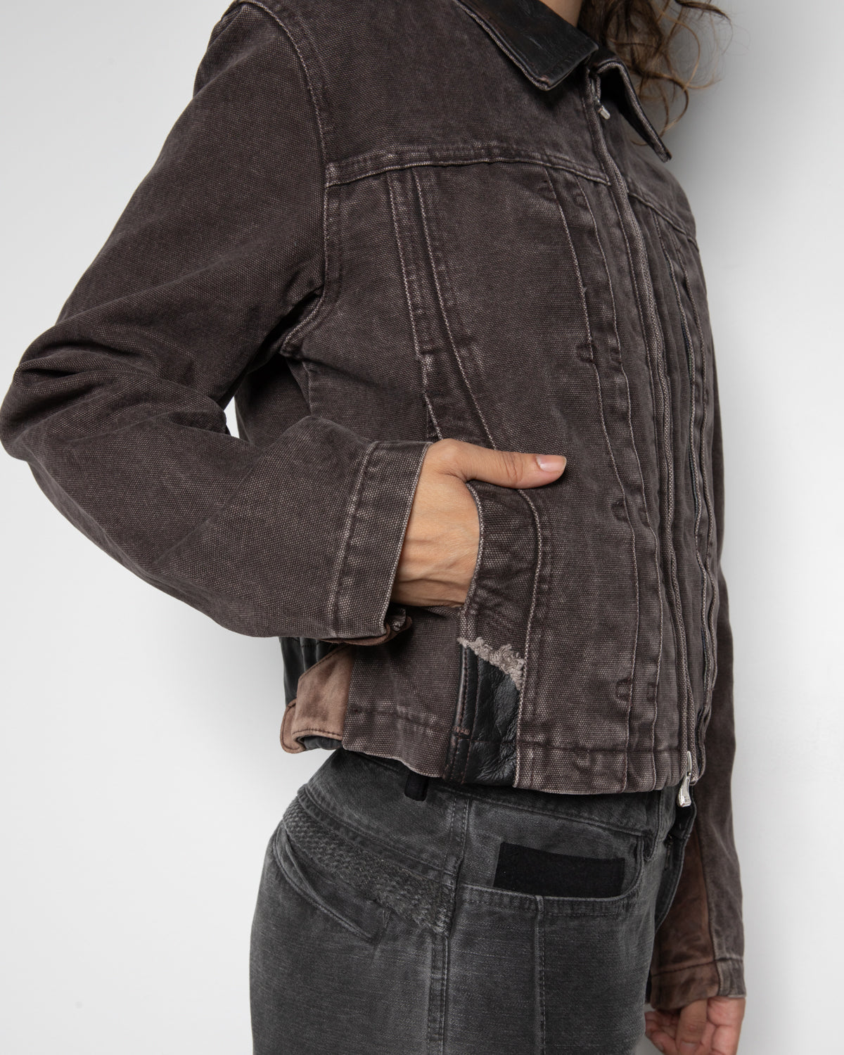 EP.8 Women 01 Jacket in Brown