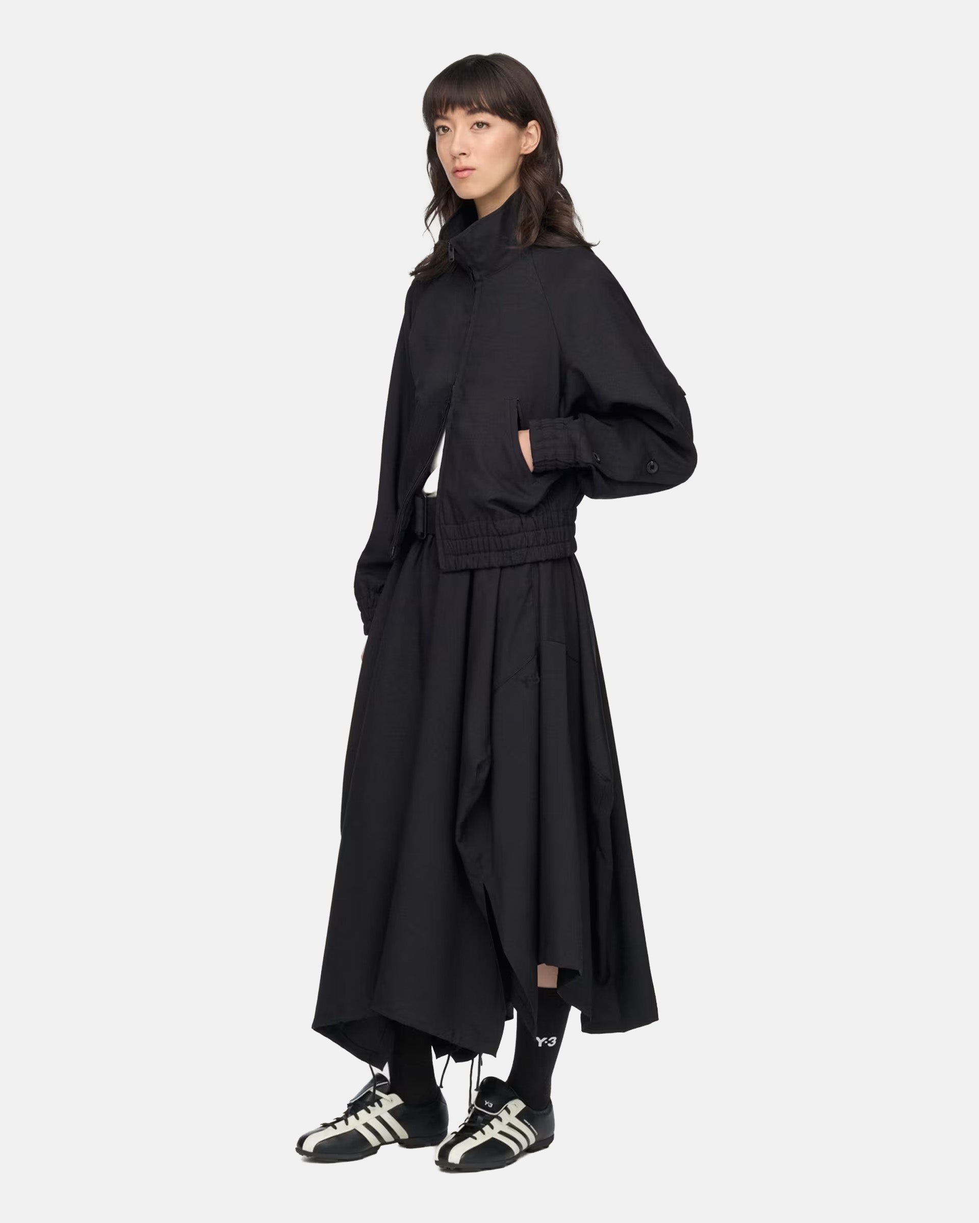 Y-3 Sport Uniform Adaptive Track Top in Black