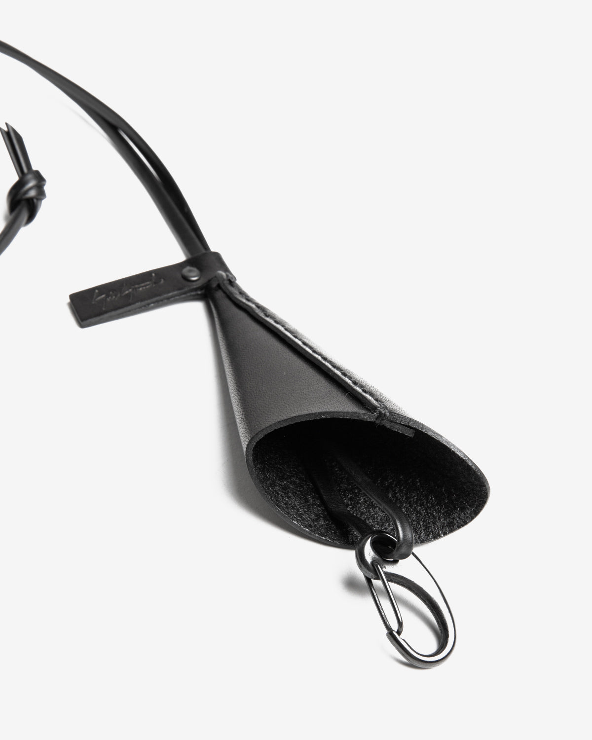 Cowbell Keychain in Black