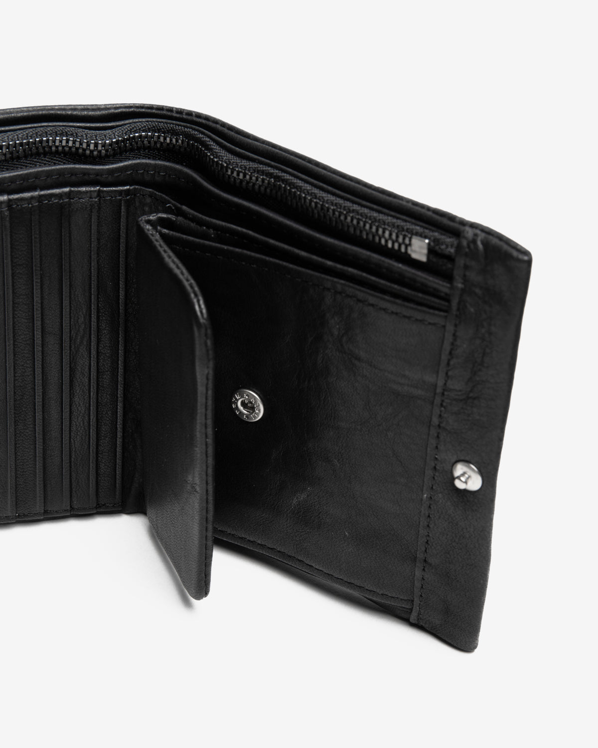 Soft HL Bi-Fold Wallet in Black