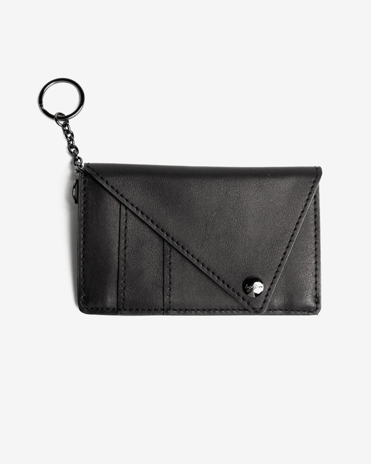 Triangle Flap Case in Black