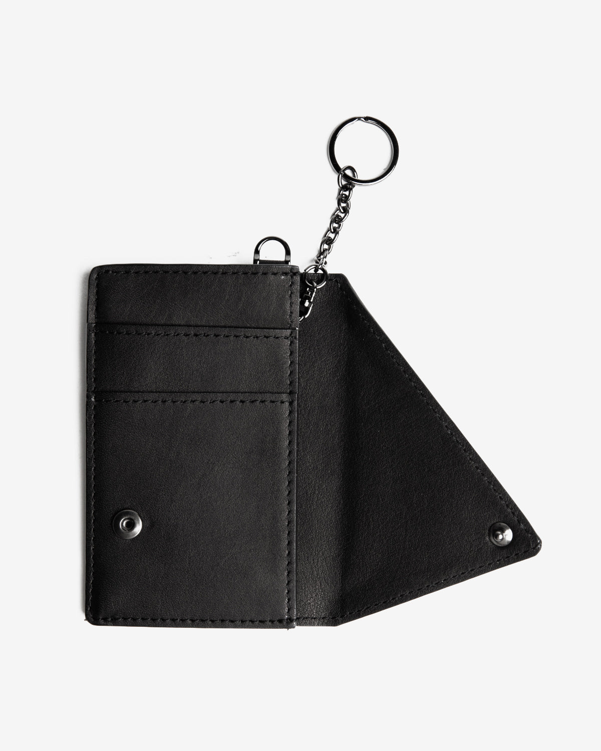 Triangle Flap Case in Black