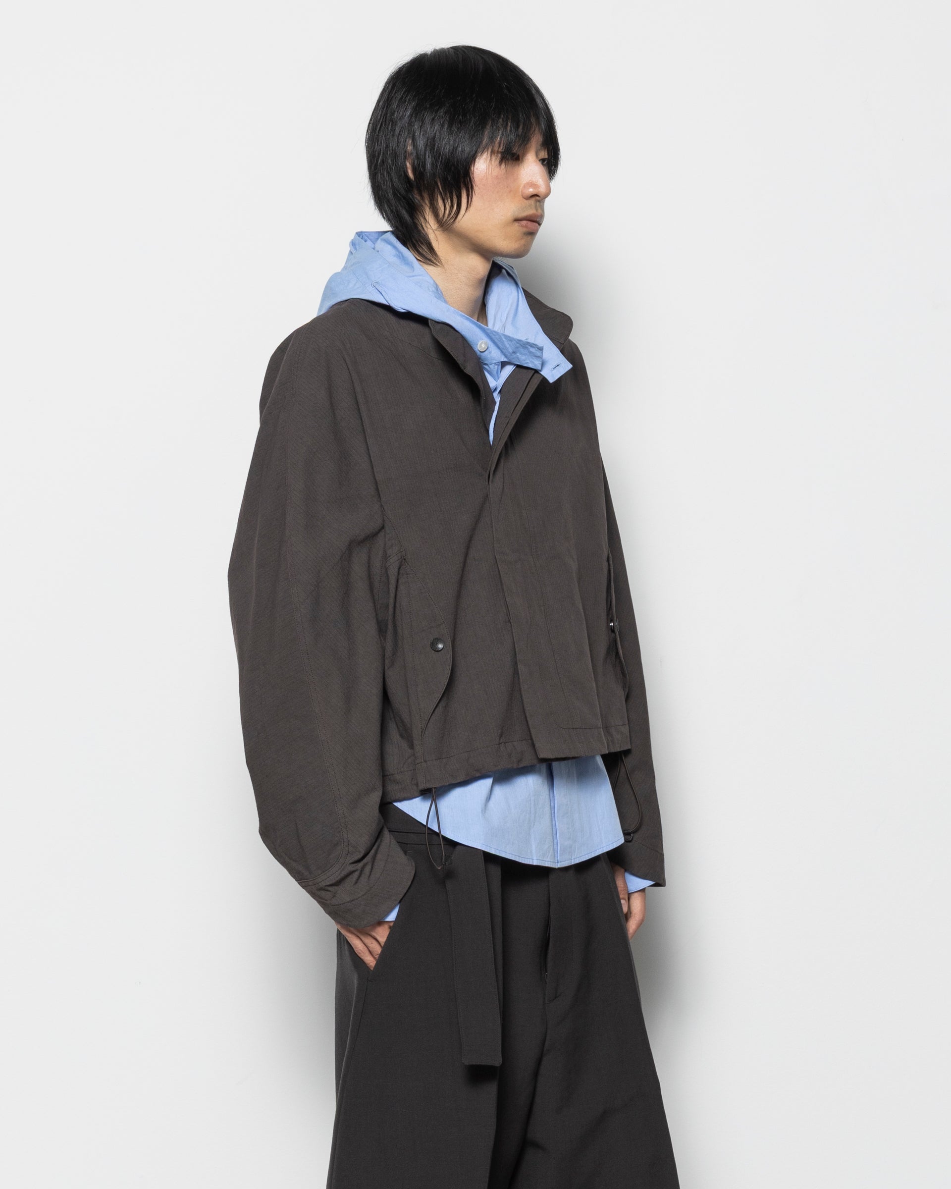 Structured Field Jacket in Brown