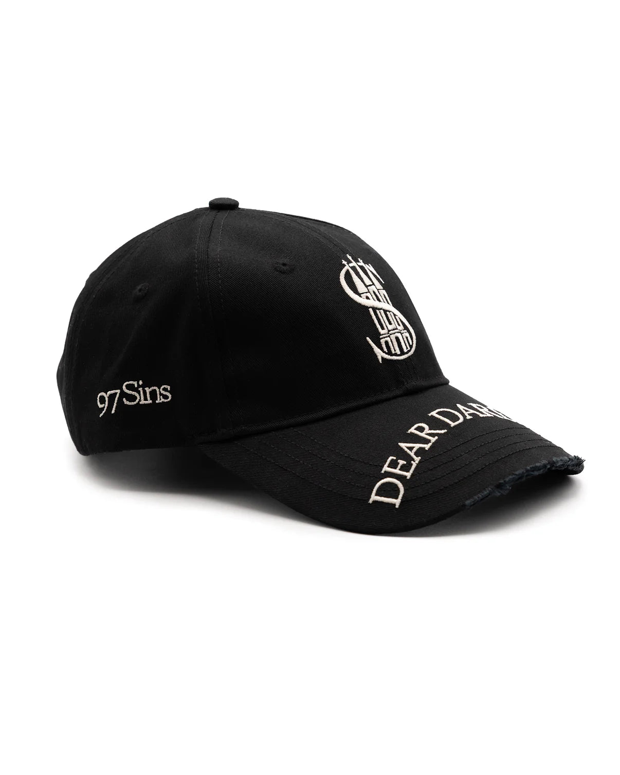 Dear Daring Cap in Black and White