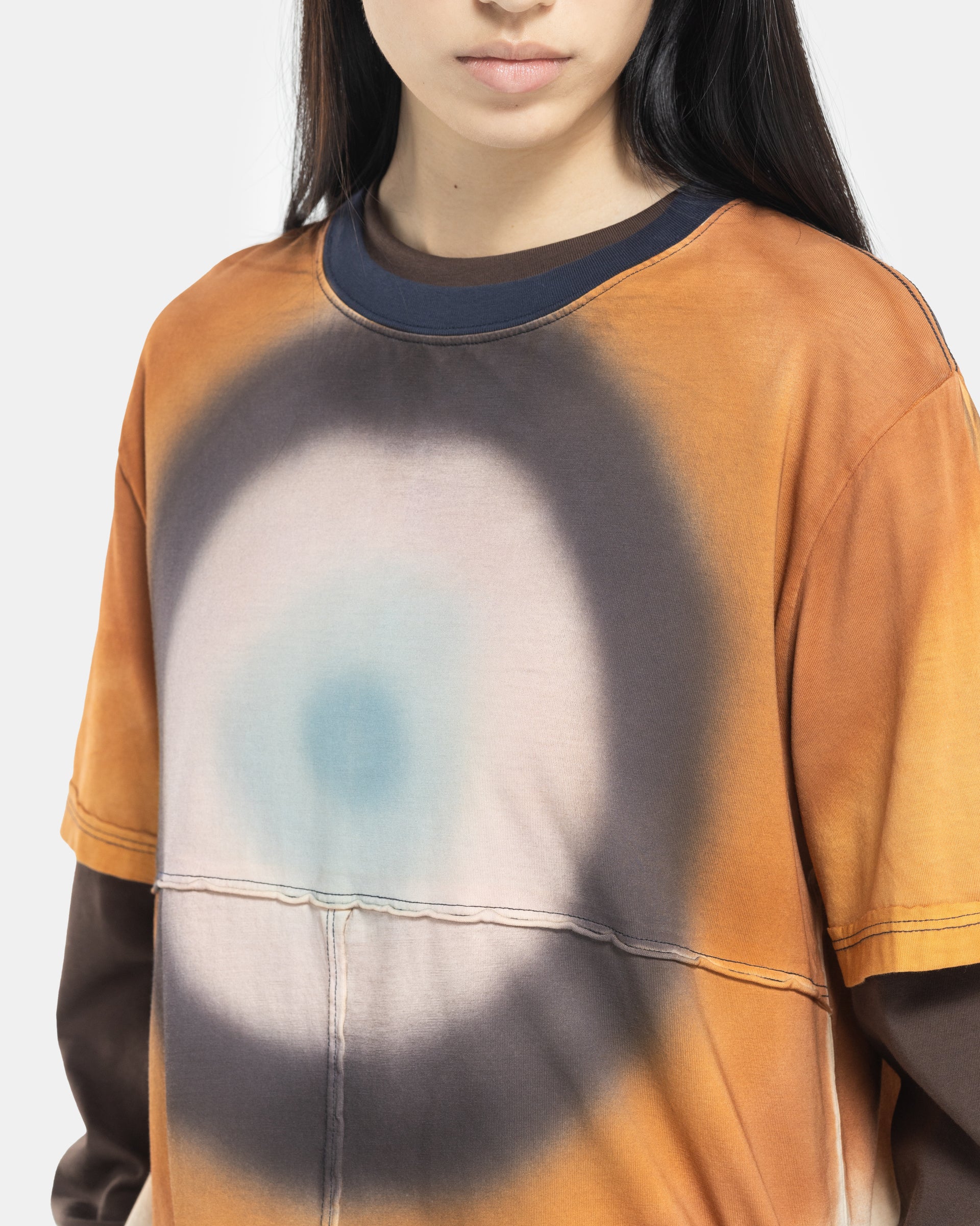 Eckhaus Latta Lapped Designer T-Shirt with a printed design