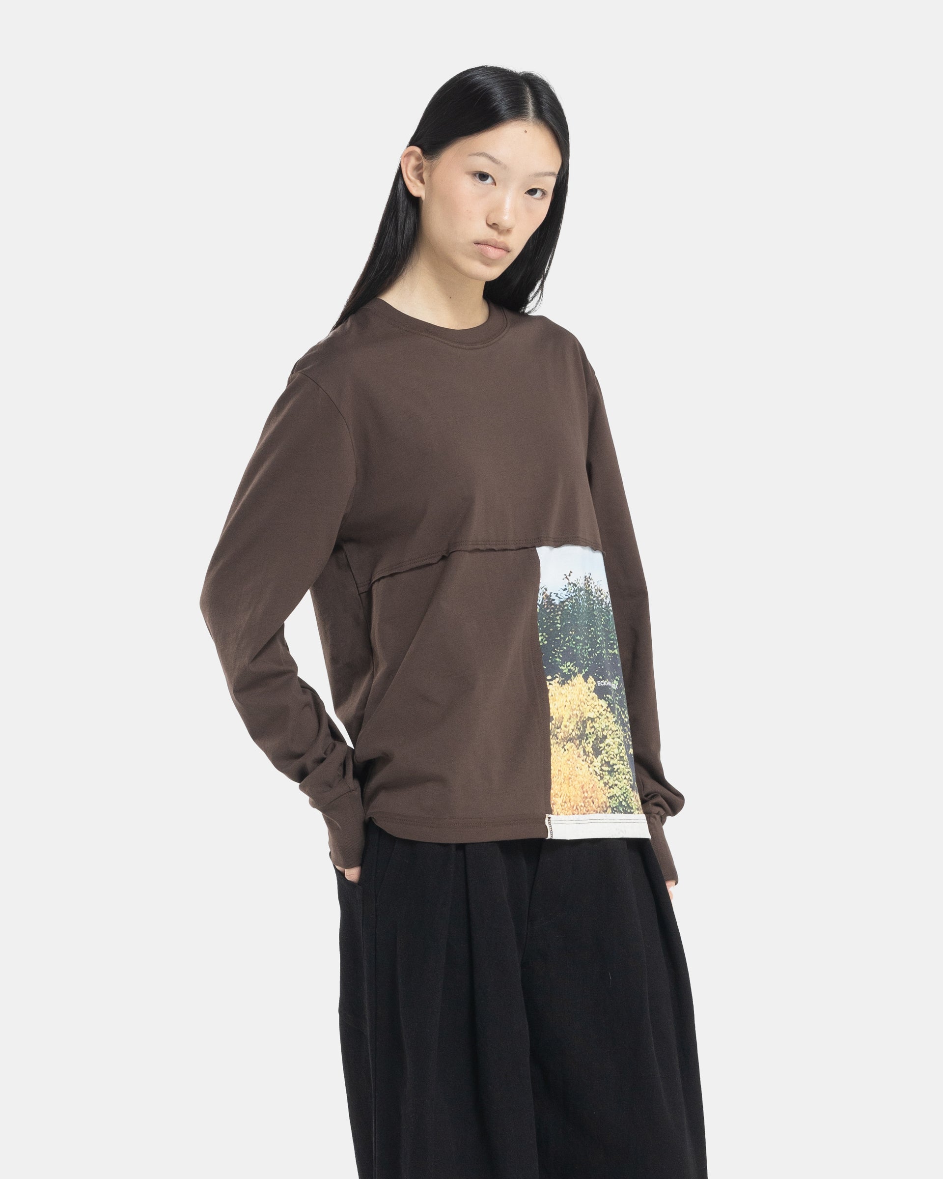 Lapped Longsleeve in Foliage