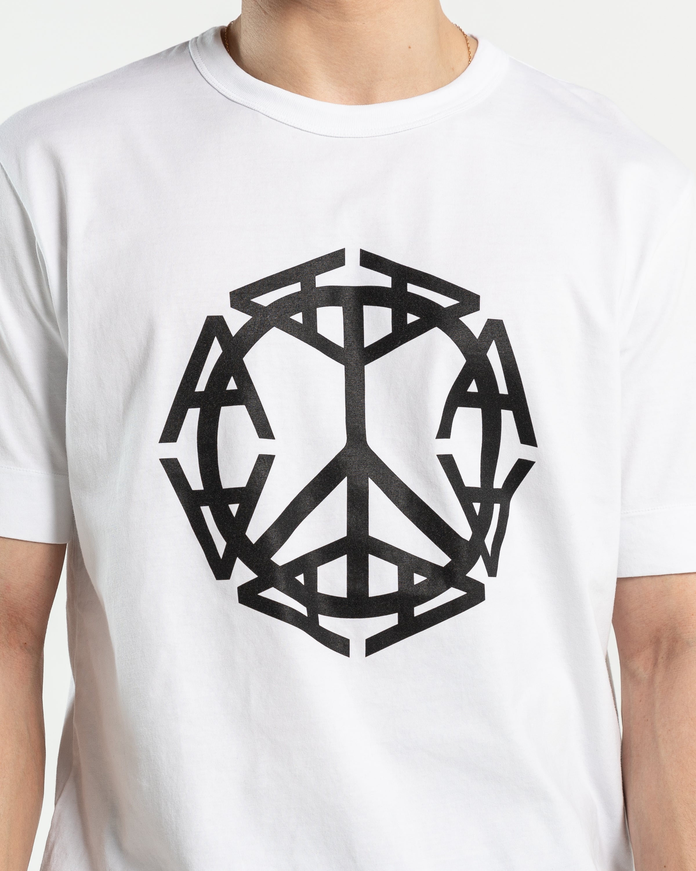 Peace Sign T-Shirt in White
