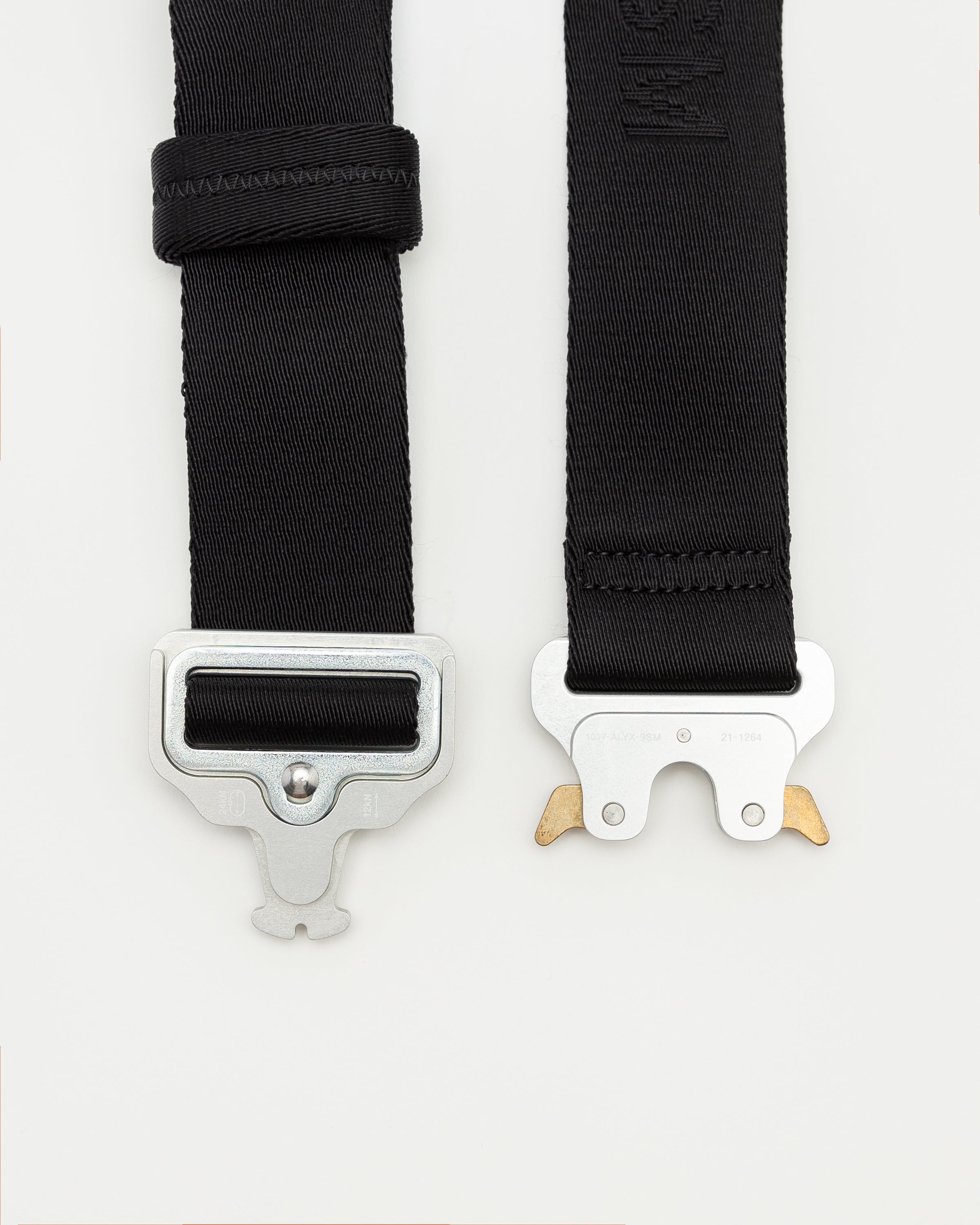 Rollercoaster Belt with Buckle in Black