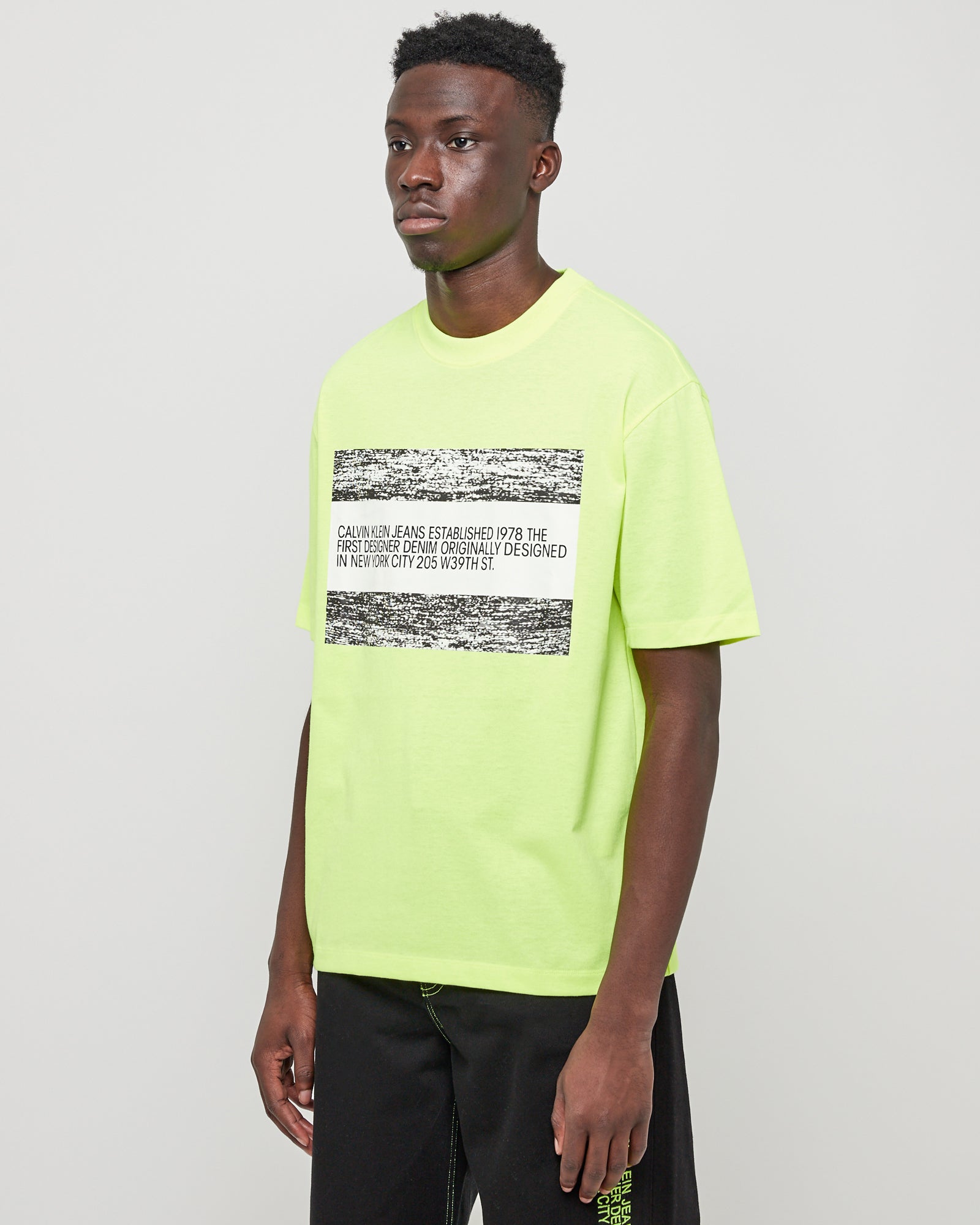 EST.1978 Logo SS T-Shirt in Yellow