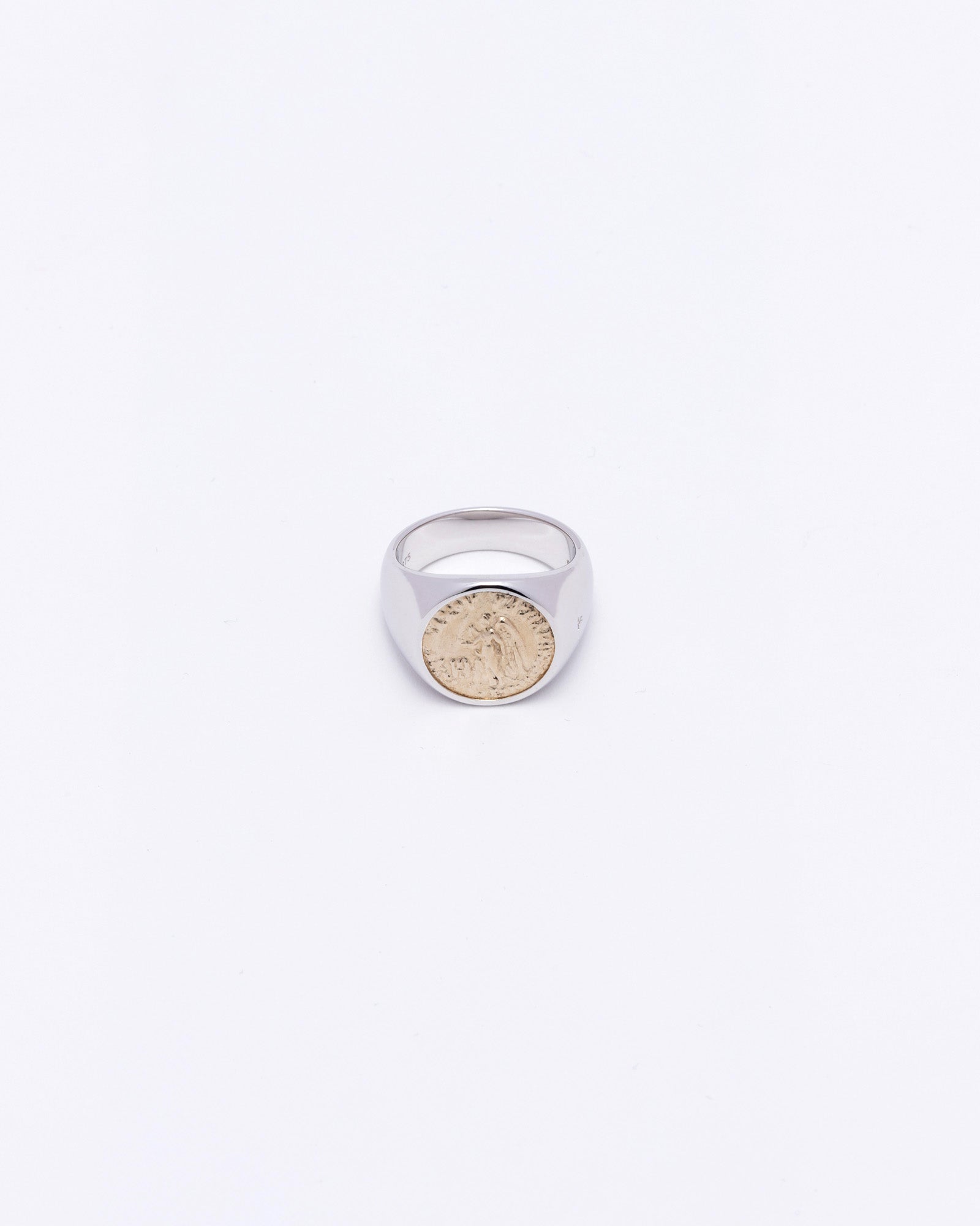 Coin Ring Angel Gold (M)