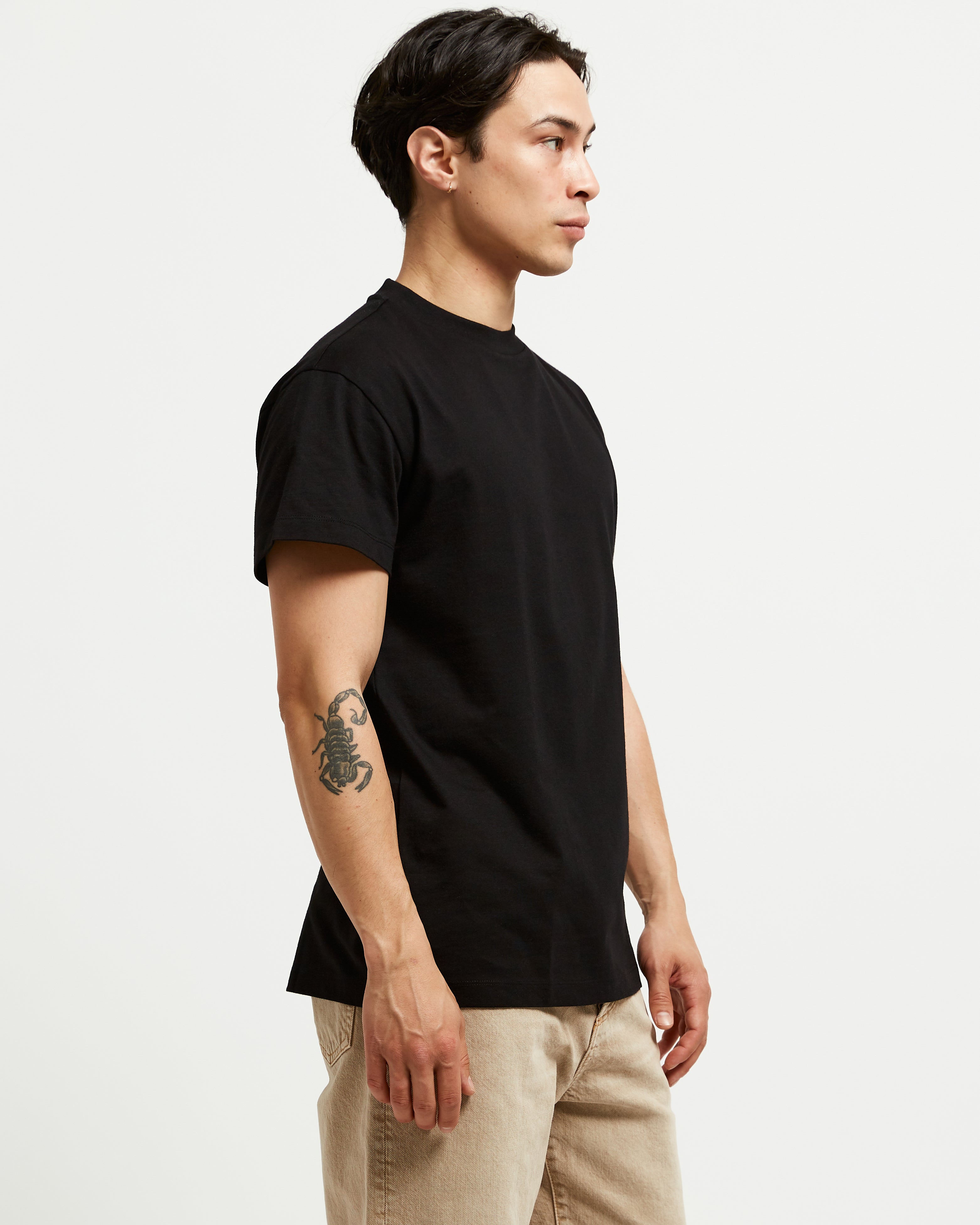 3 Pack T-Shirt in Black