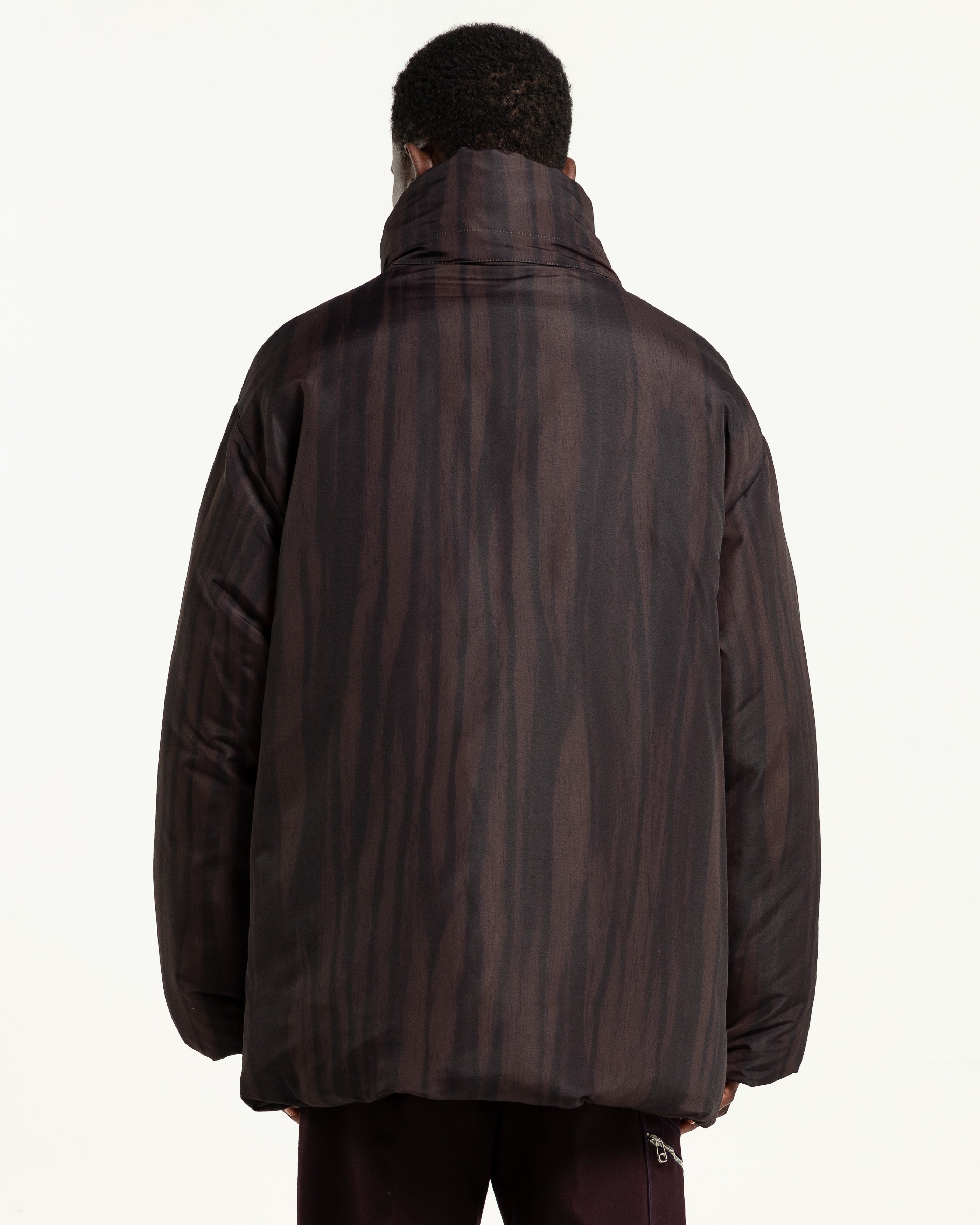 Puff Jacket in Dark Wood