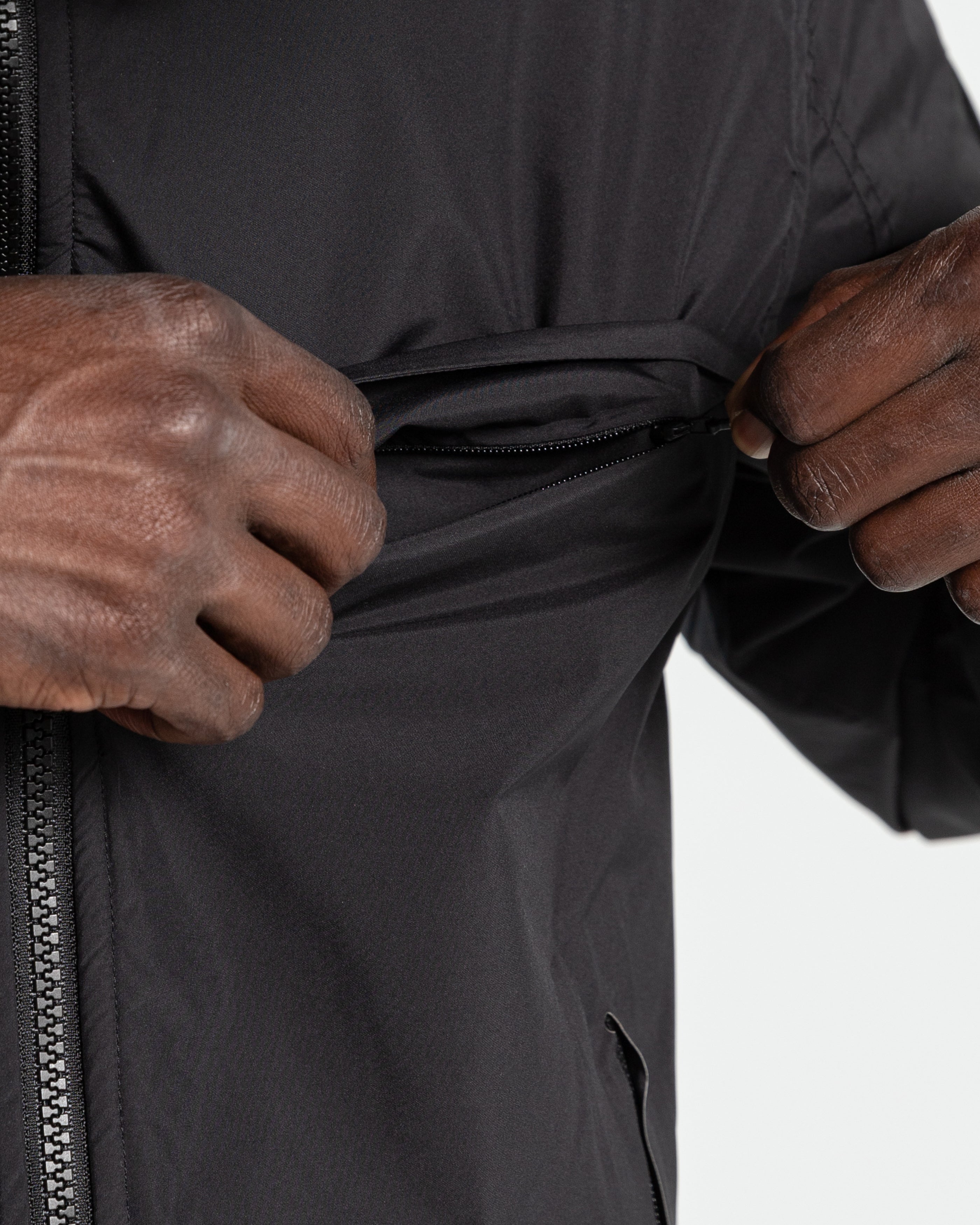 Nephin Storm Jacket in Black