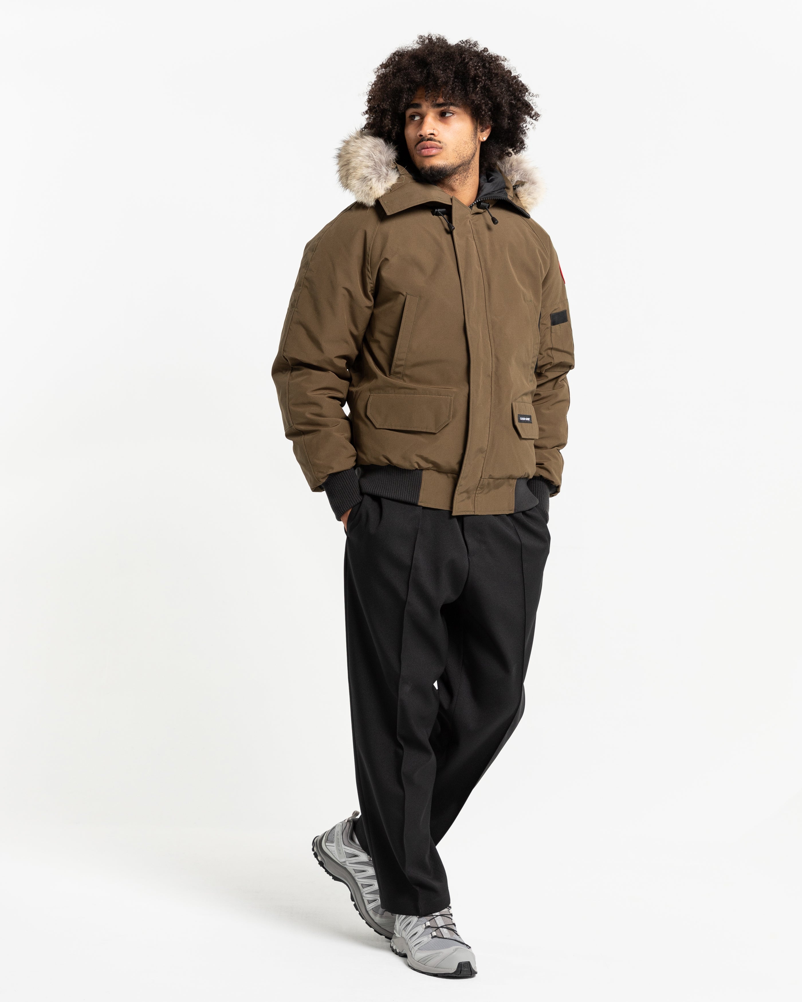 Canada goose shop bomber green