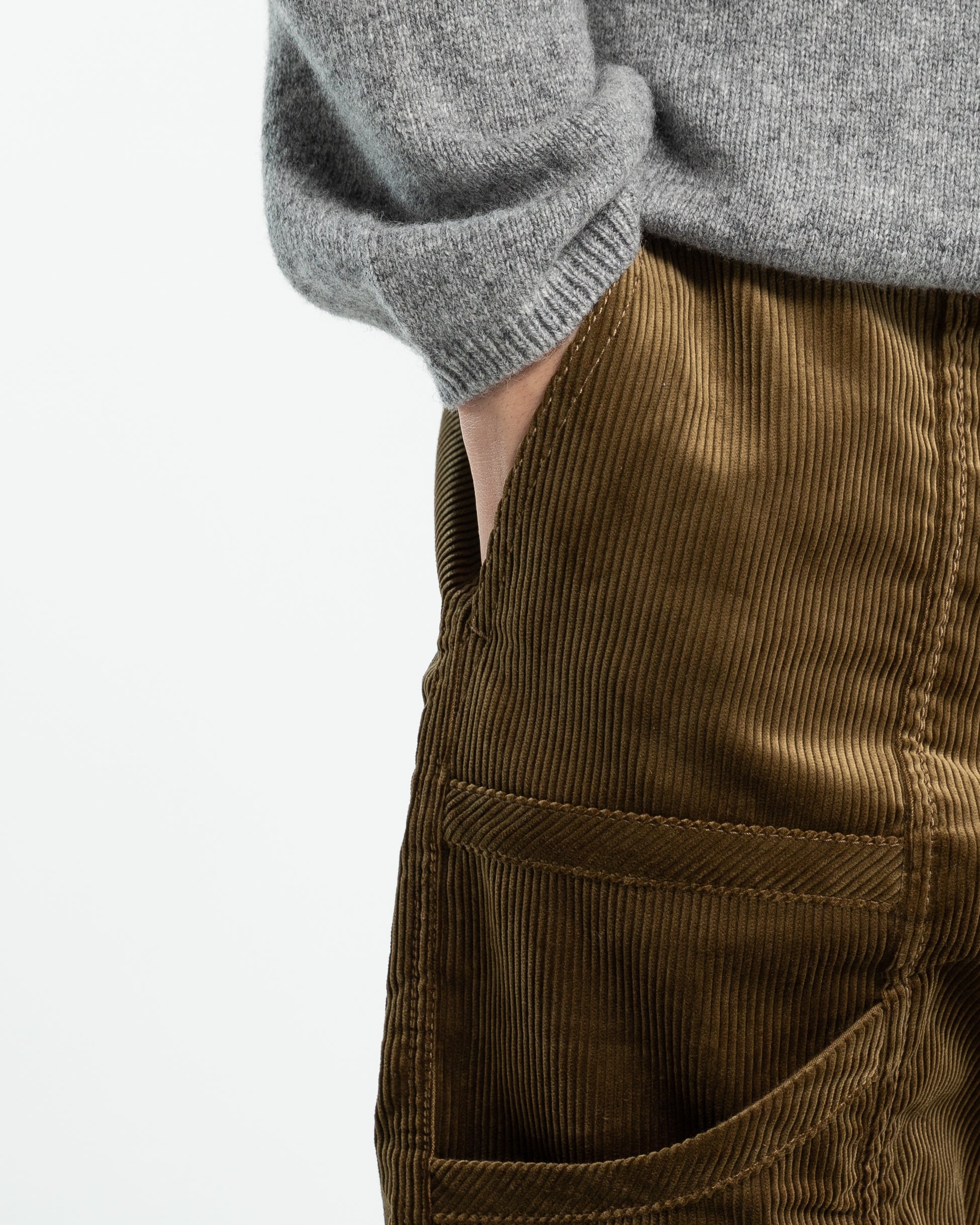 Corduroy pants into outlet skirt