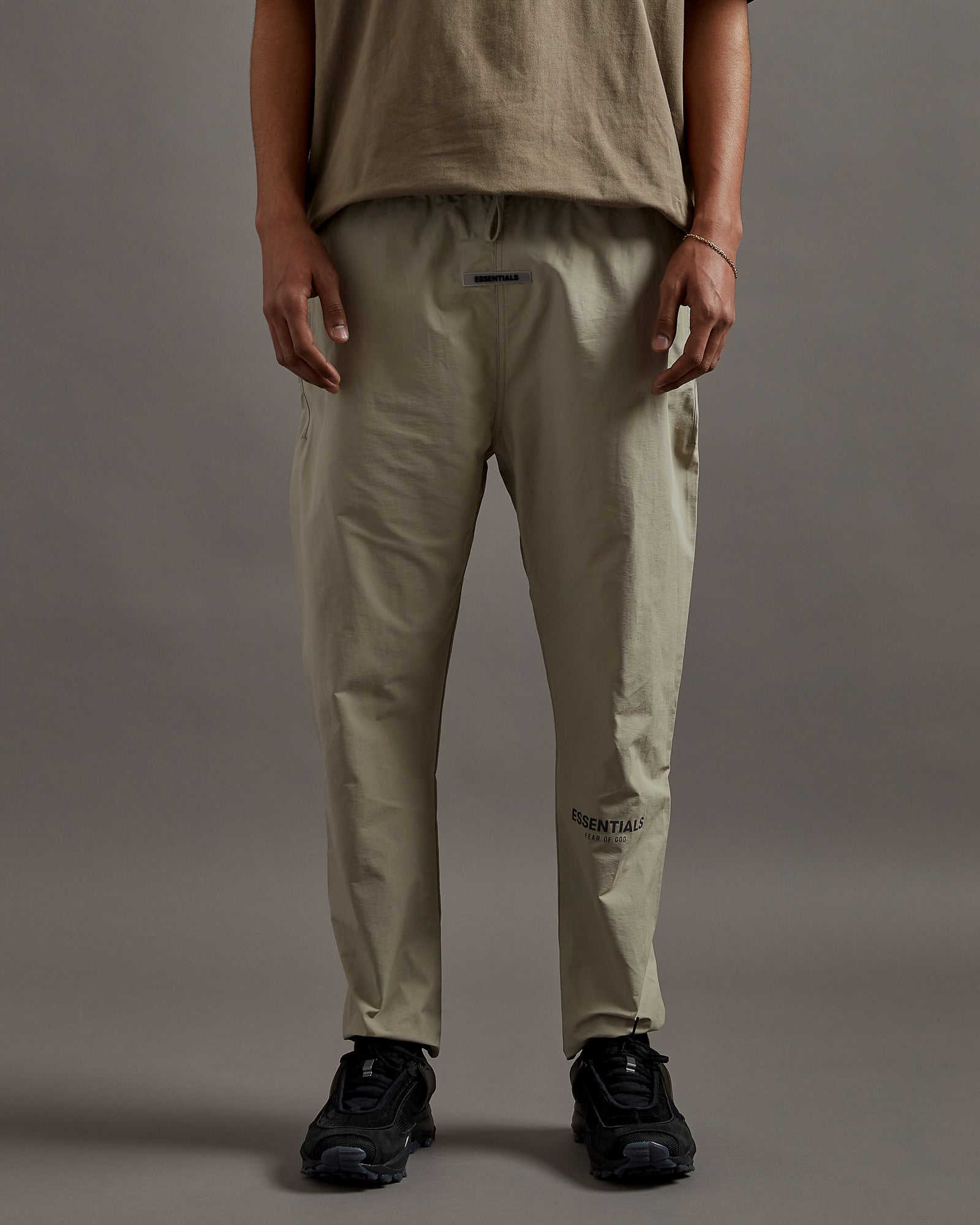 Fear of God Nylon Cargo Pant in Olive Green