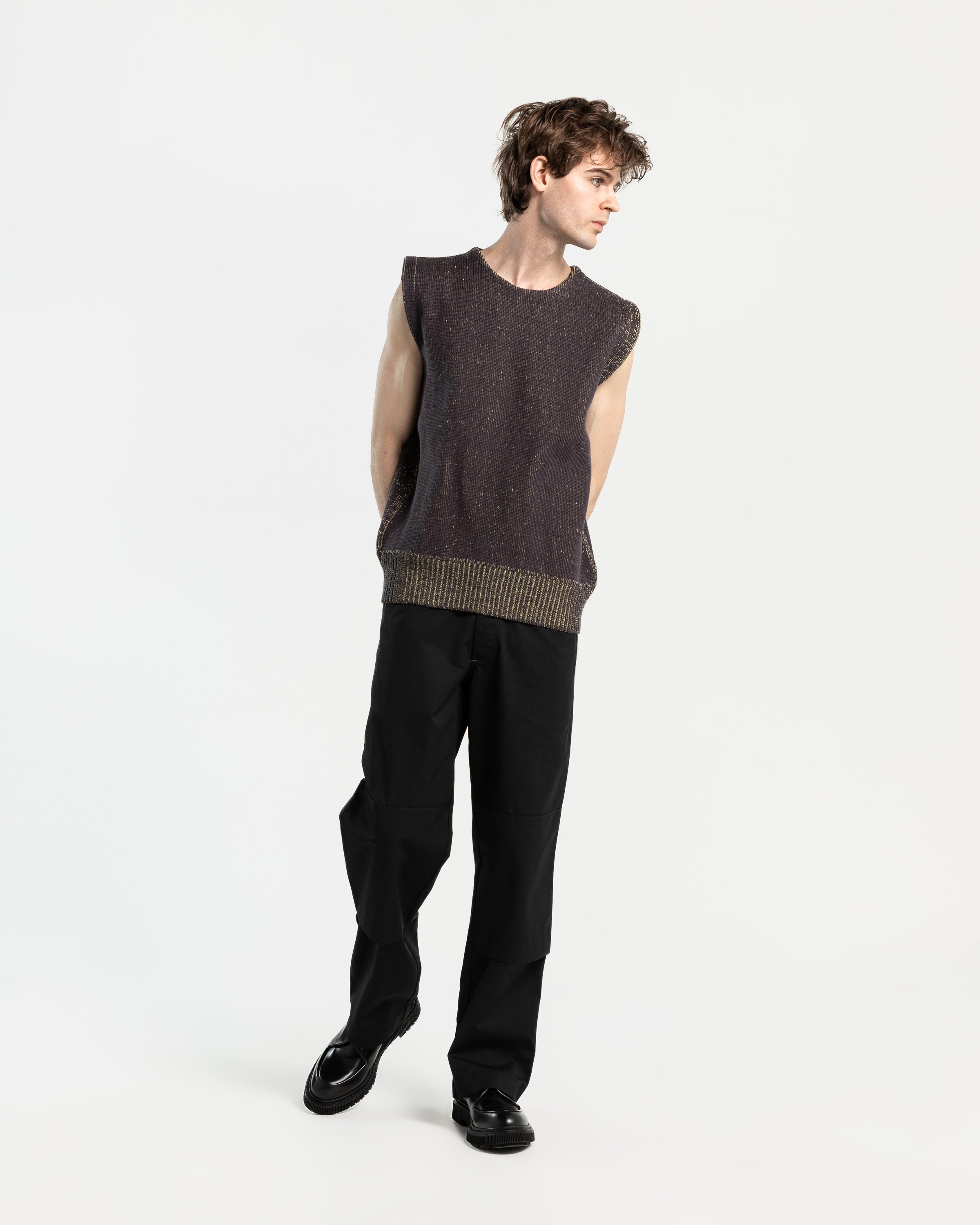 HELMUT LANG KnitVest maid in Italy-